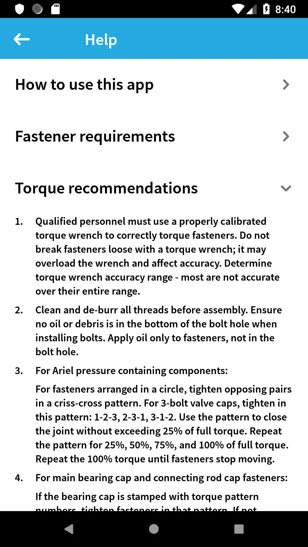 Ariel Torque Guide | Indus Appstore | Screenshot