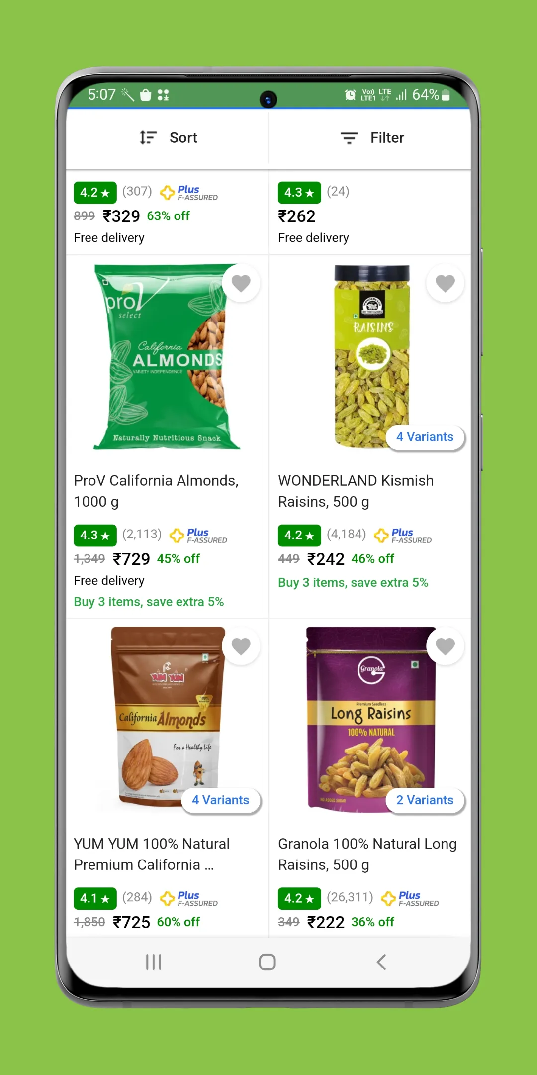 Dry Fruits Online Shopping App | Indus Appstore | Screenshot