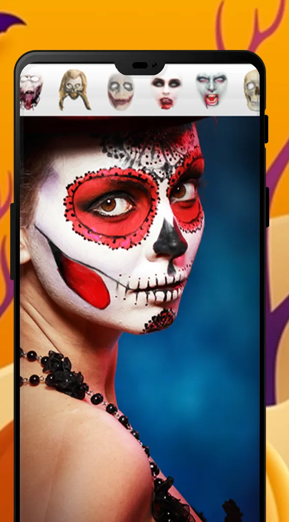 Halloween Makeup Face Editor | Indus Appstore | Screenshot