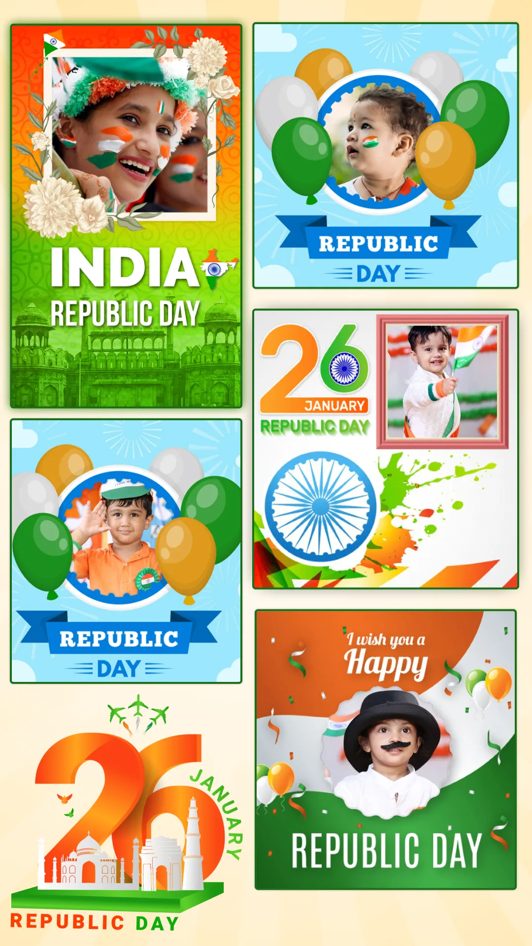 Republic Day Photo Frame 2025 | Indus Appstore | Screenshot