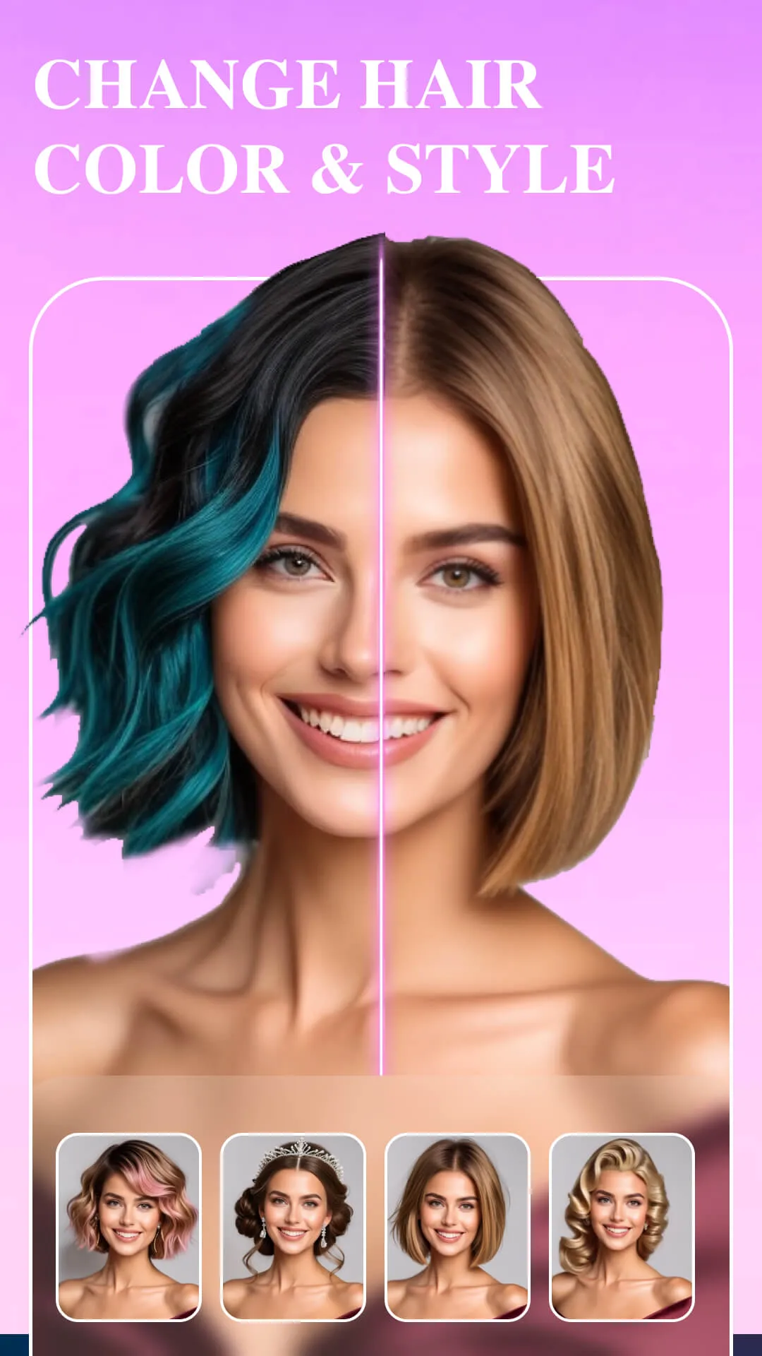 Hair Lab: AI hairstyle Face | Indus Appstore | Screenshot