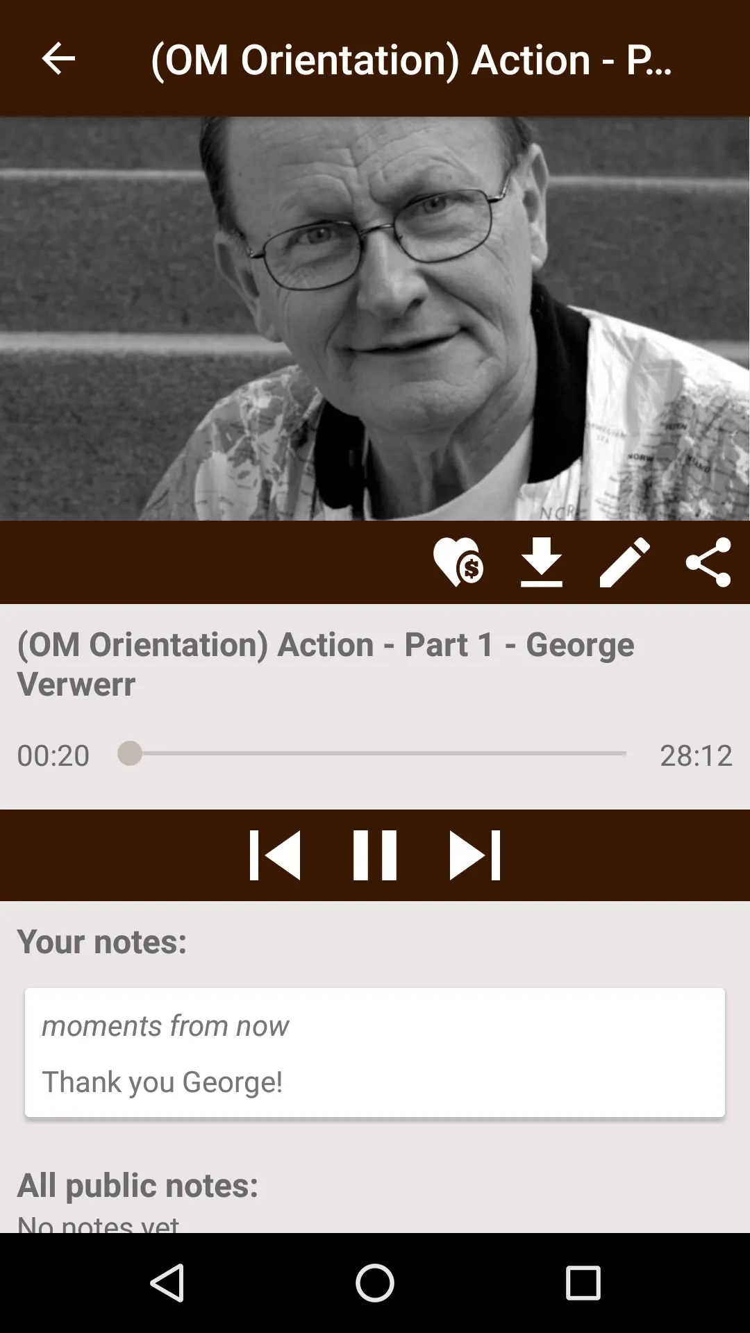 George Verwer Sermons | Indus Appstore | Screenshot