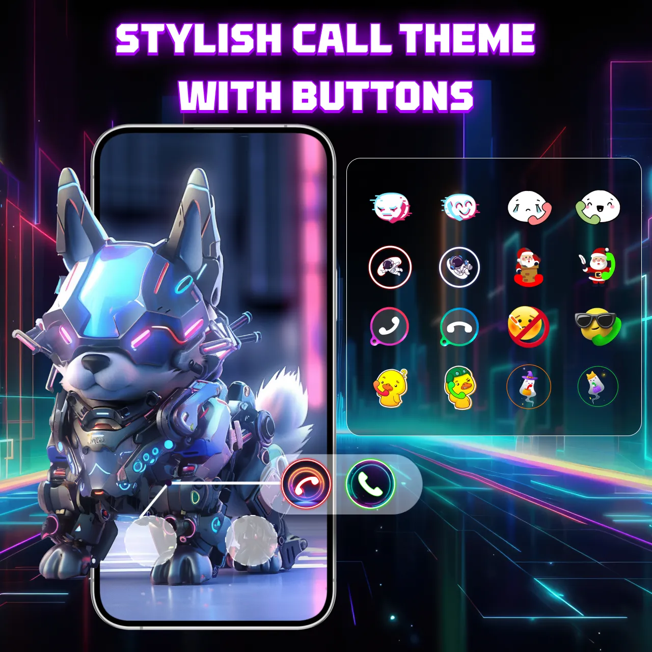 Color Phone Call Screen Theme | Indus Appstore | Screenshot