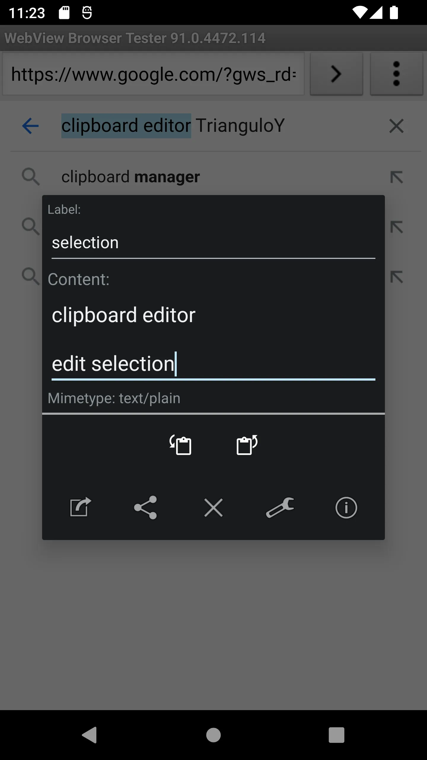 Simple Clipboard Editor | Indus Appstore | Screenshot