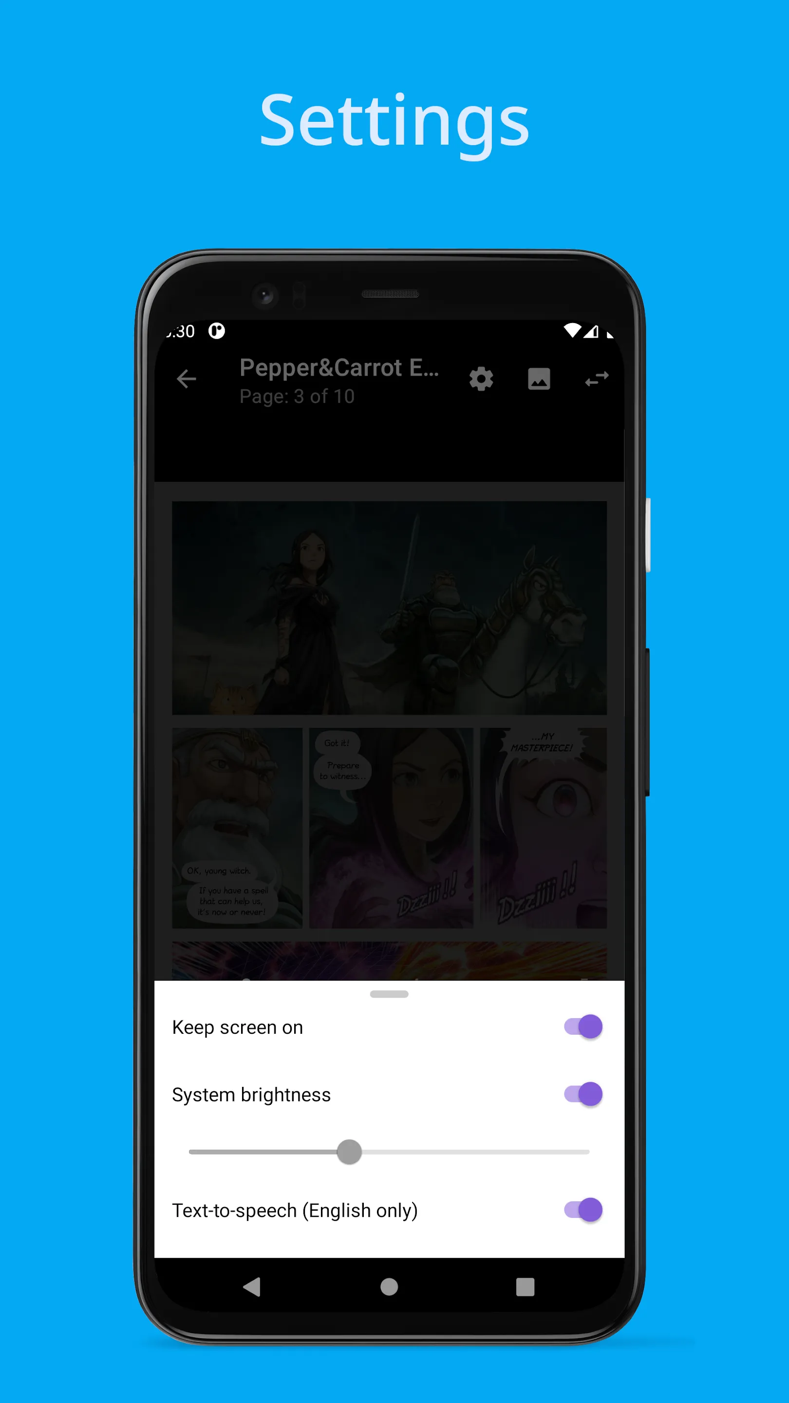 Seeneva: smart comic reader | Indus Appstore | Screenshot