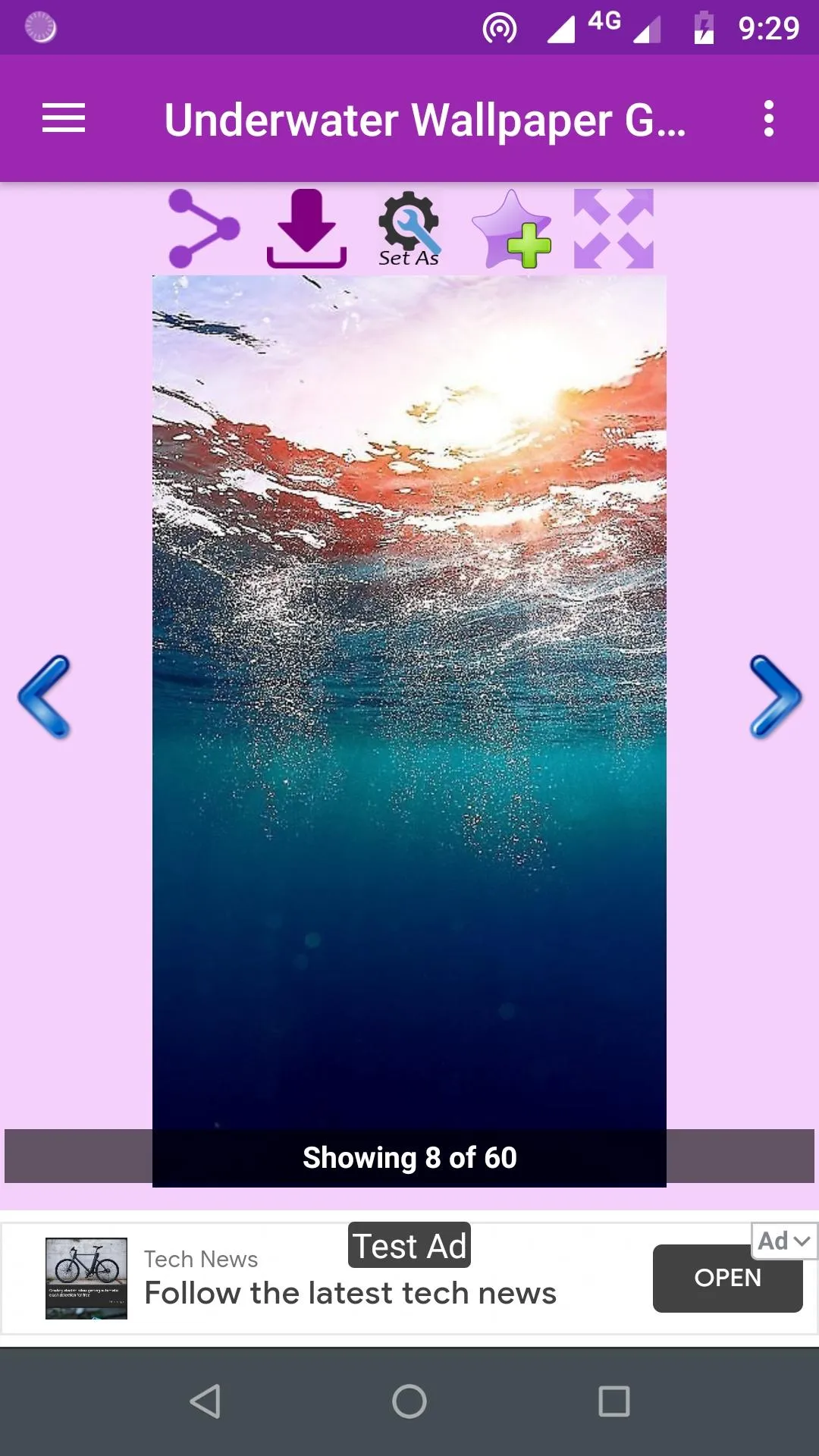 Underwater Wallpaper Gallery | Indus Appstore | Screenshot