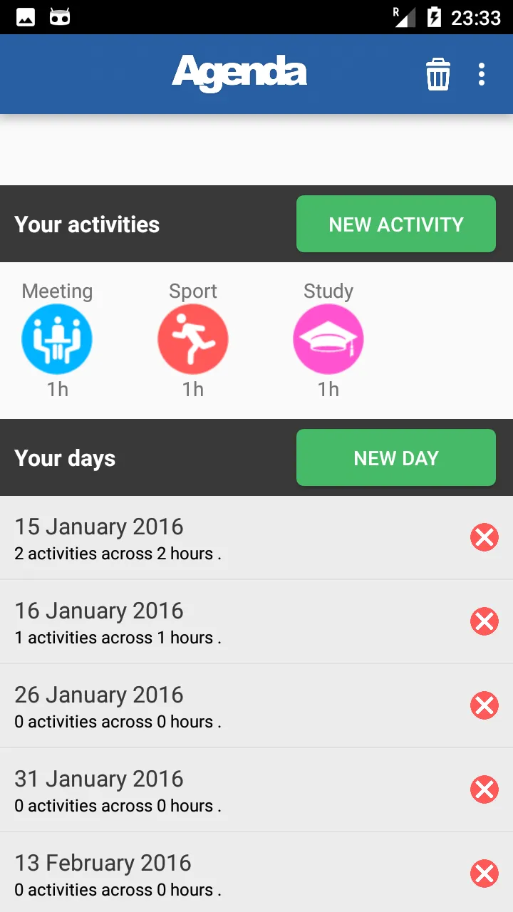 Agenda Planner Organizer | Indus Appstore | Screenshot