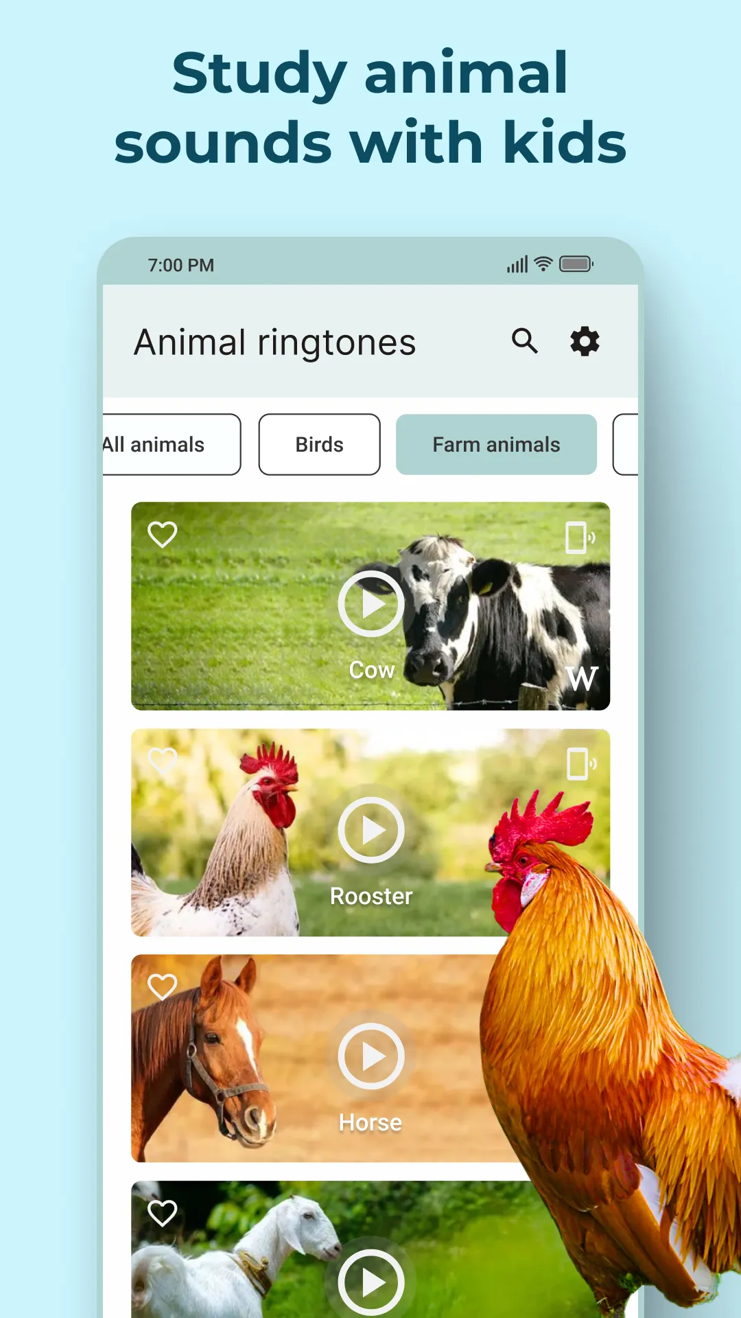 Animal Sounds and Ringtones | Indus Appstore | Screenshot