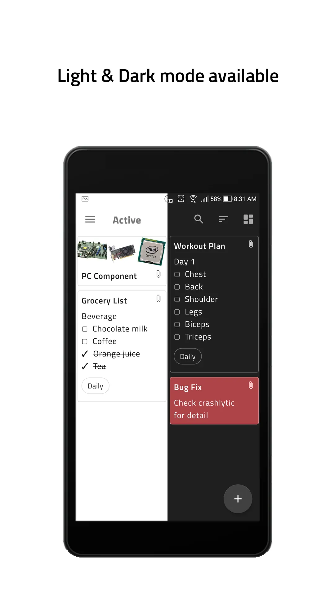 NOTES! - Notes & Lists | Indus Appstore | Screenshot