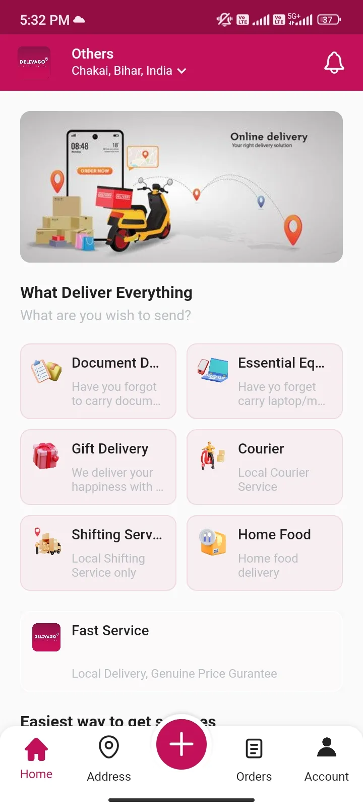 Delivago | Indus Appstore | Screenshot