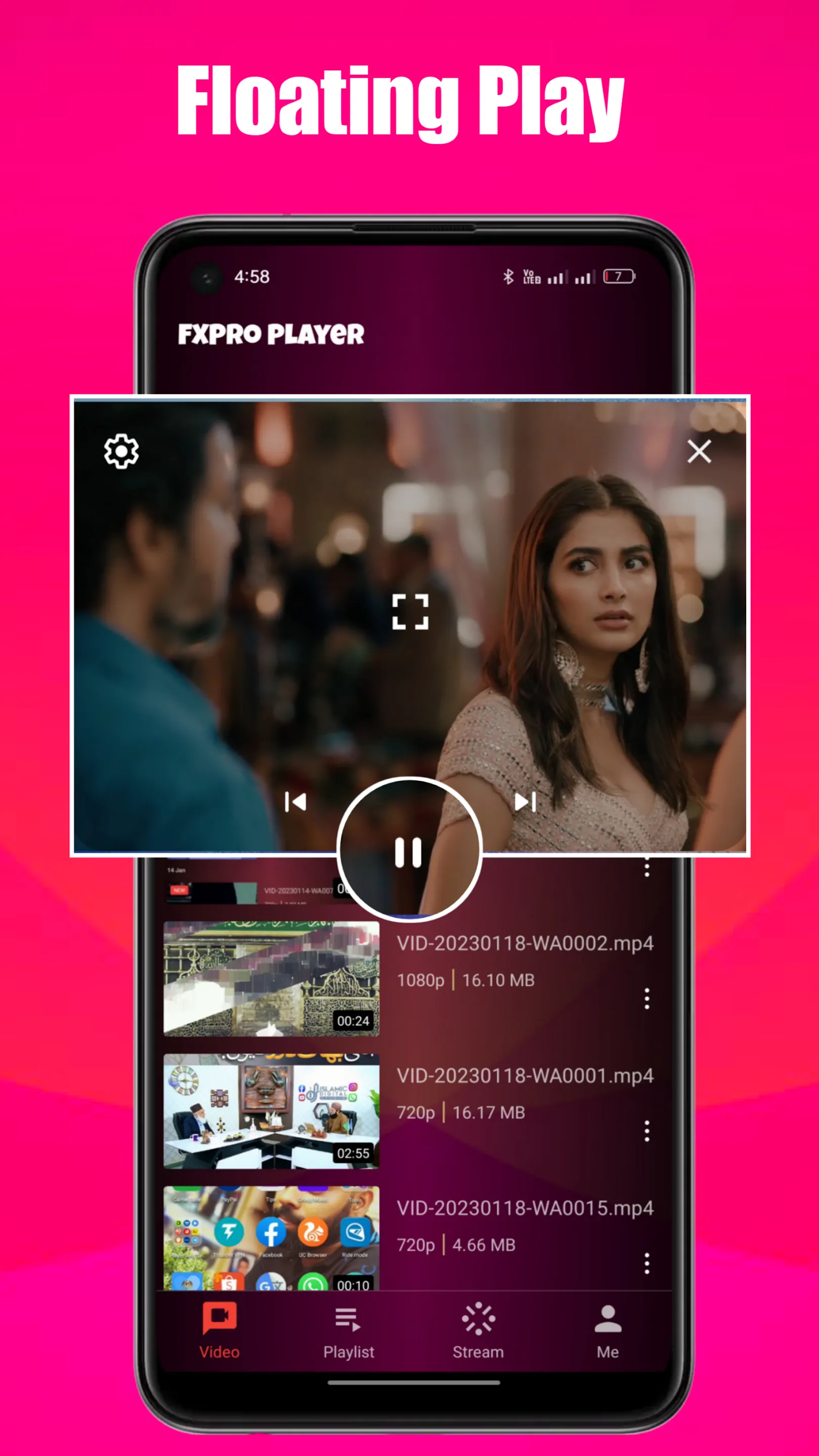 Fjax Player | Indus Appstore | Screenshot