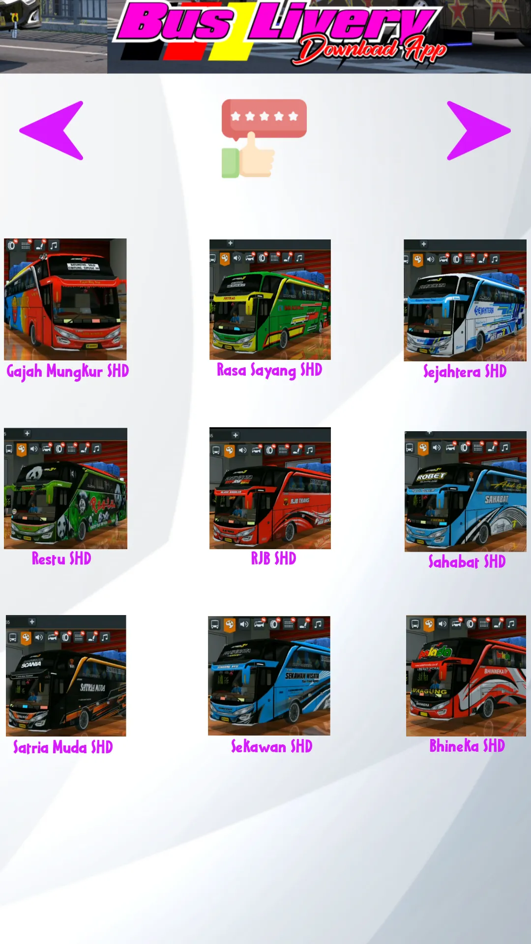 Bus Livery Download App | Indus Appstore | Screenshot