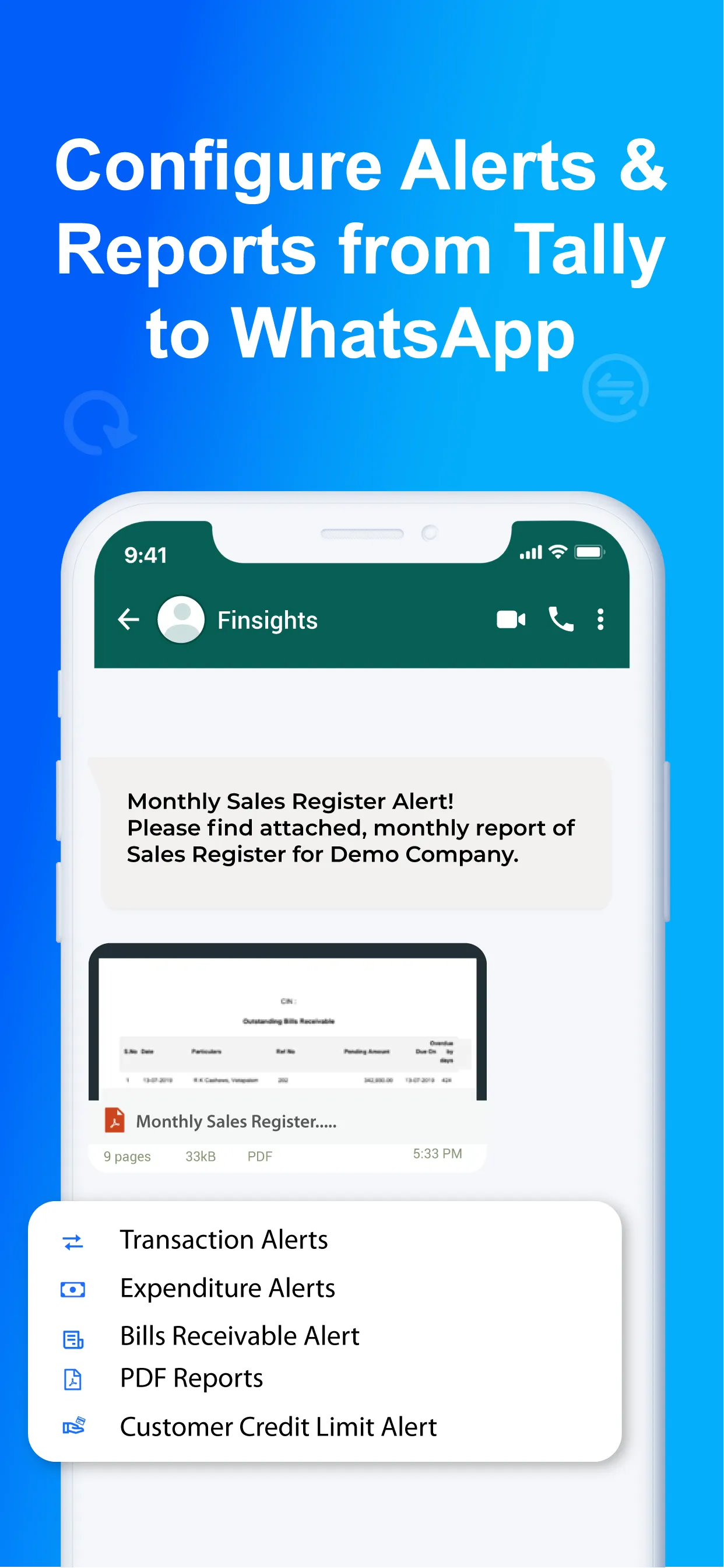 Finsights - Tally on Mobile | Indus Appstore | Screenshot