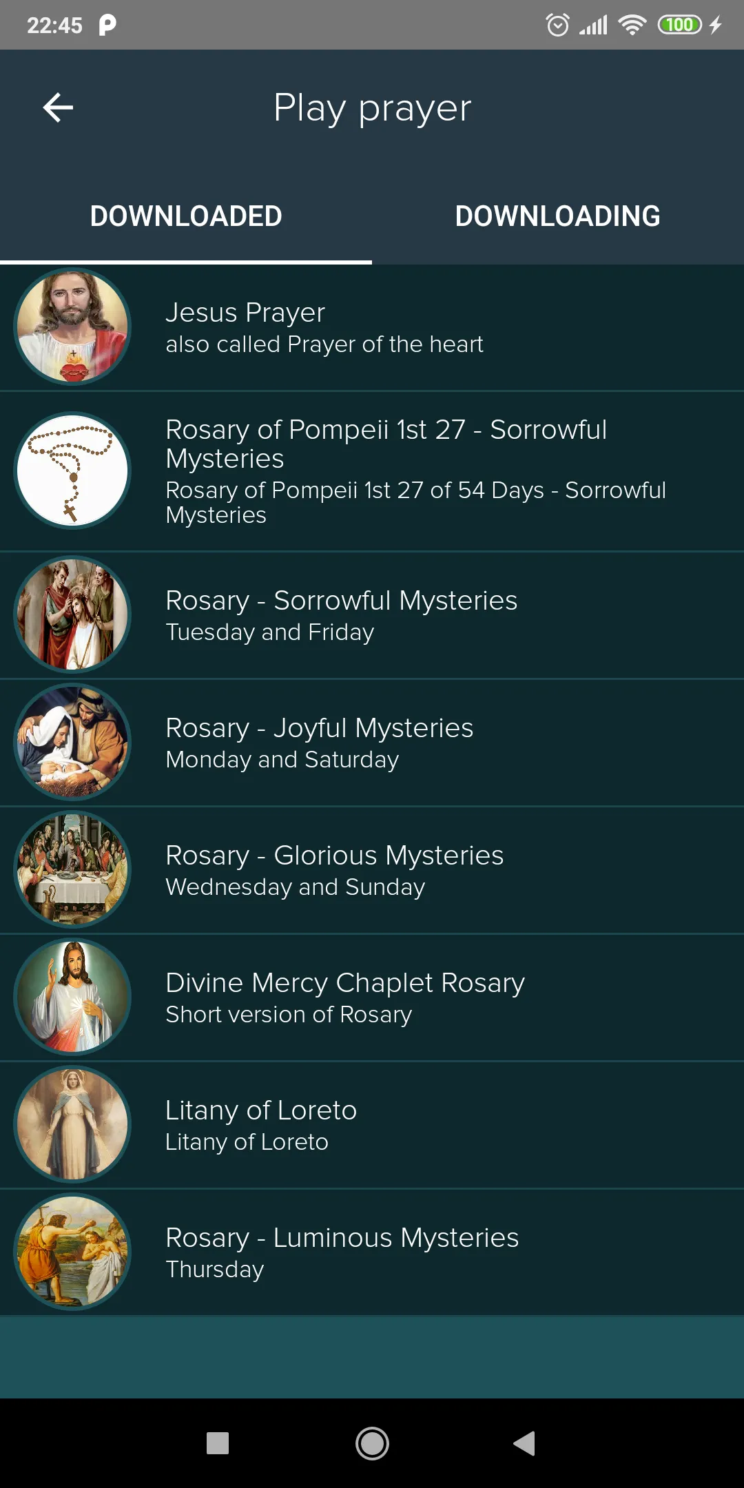 Rosary and prayers audio | Indus Appstore | Screenshot