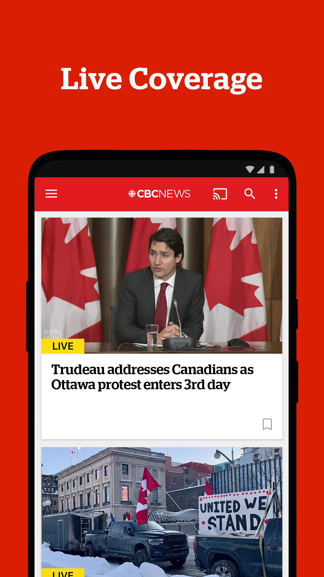 CBC News | Indus Appstore | Screenshot