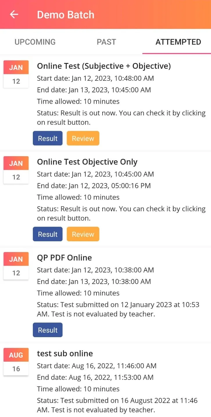 Examin8 - Test Generator App | Indus Appstore | Screenshot