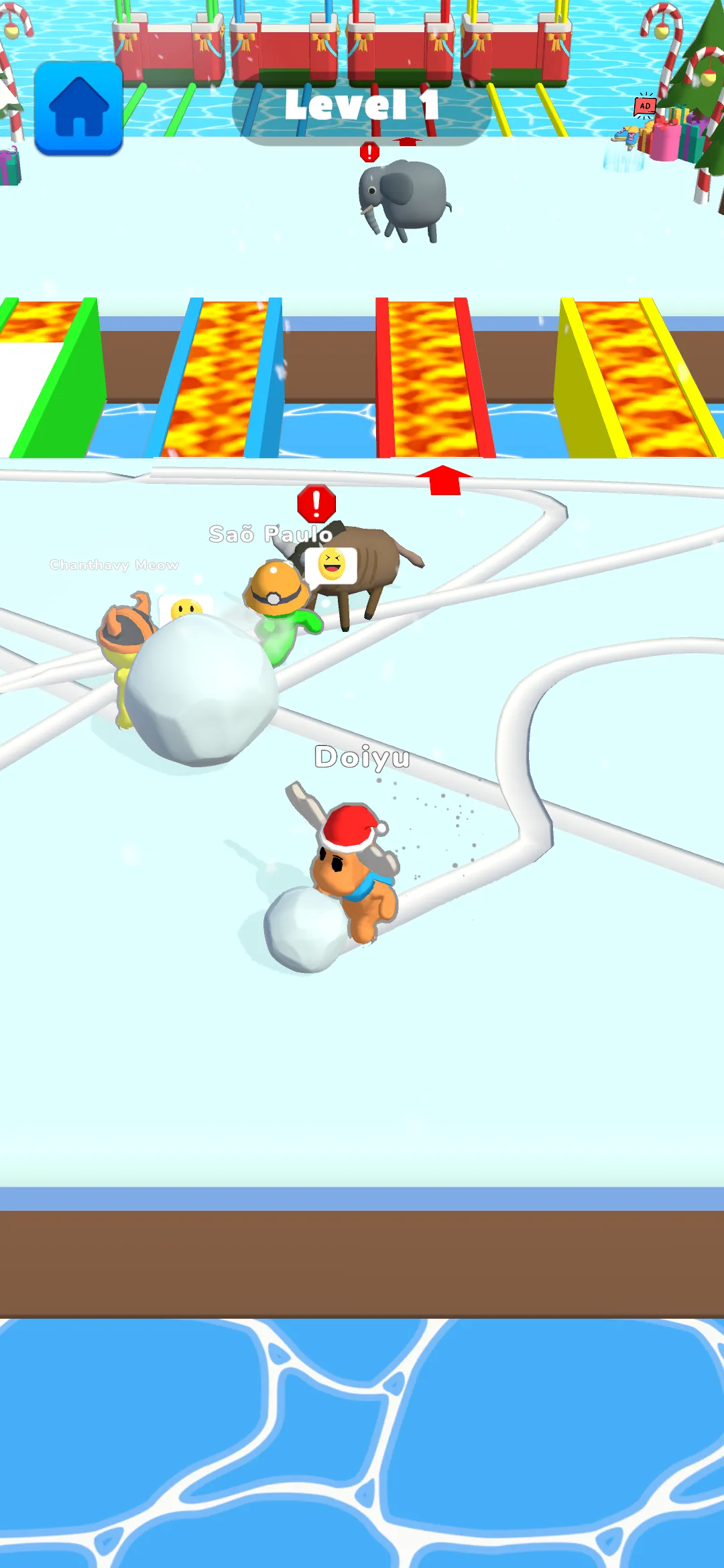 Ice Runner Battle: Snow Race | Indus Appstore | Screenshot