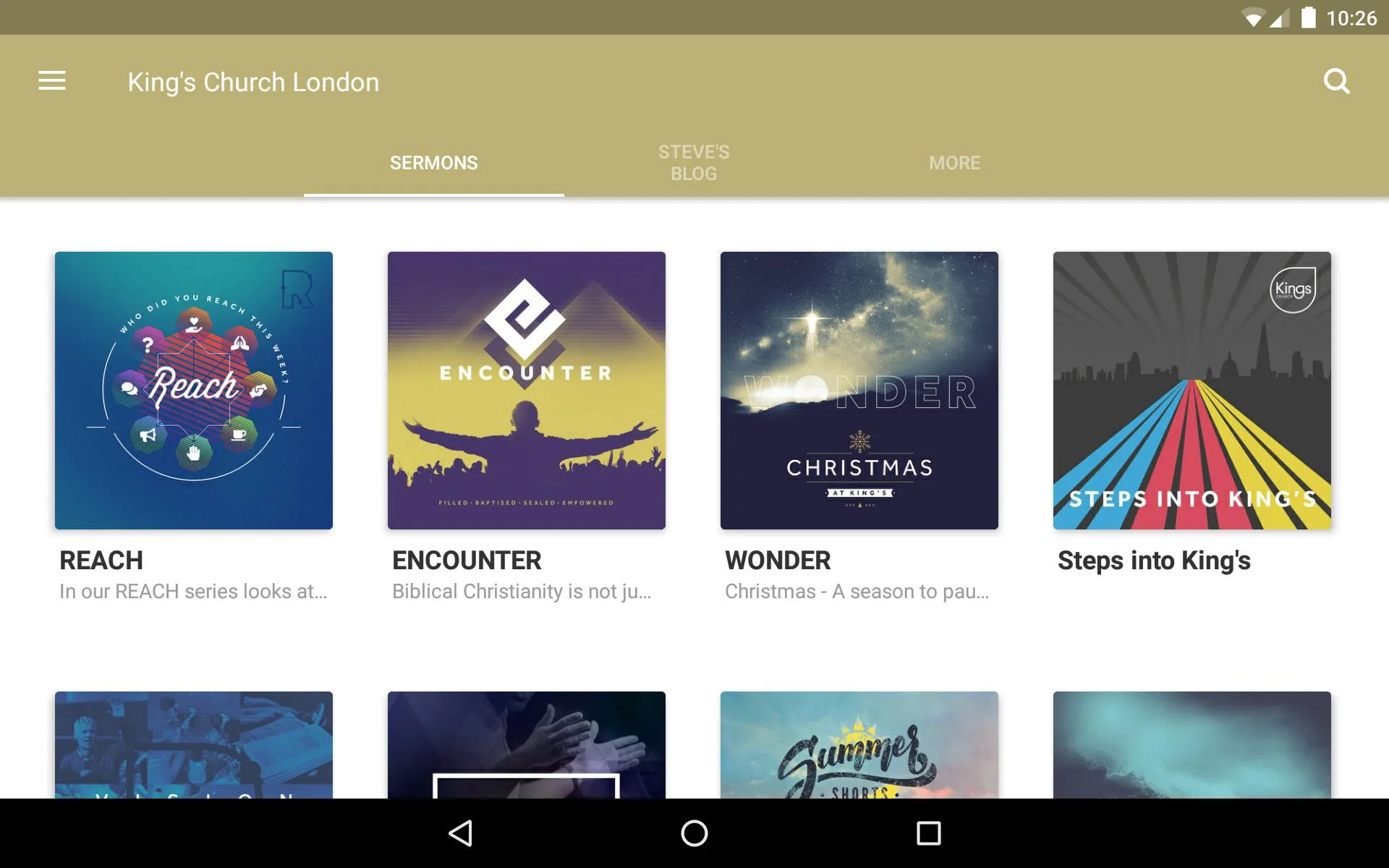 King's Church London | Indus Appstore | Screenshot