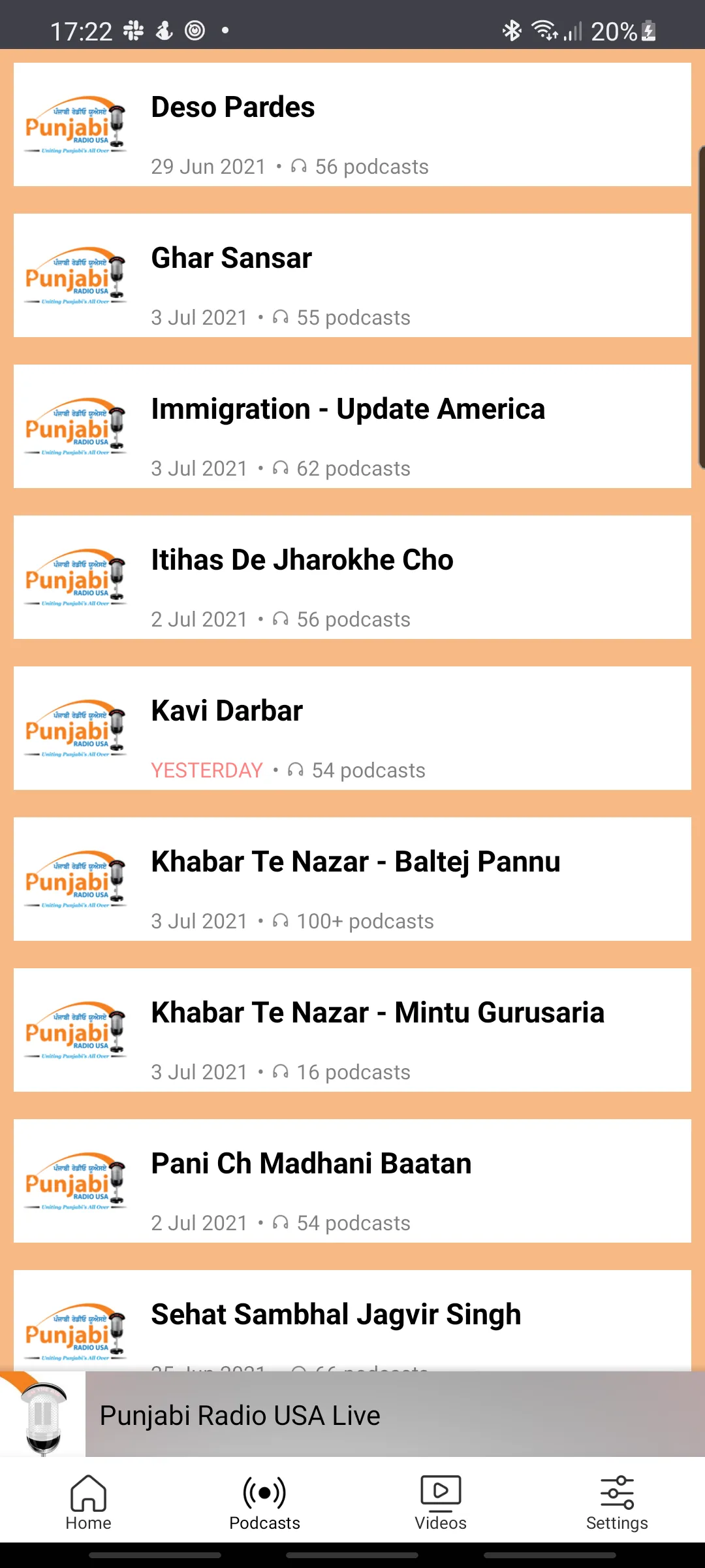 Punjabi Radio USA | Indus Appstore | Screenshot