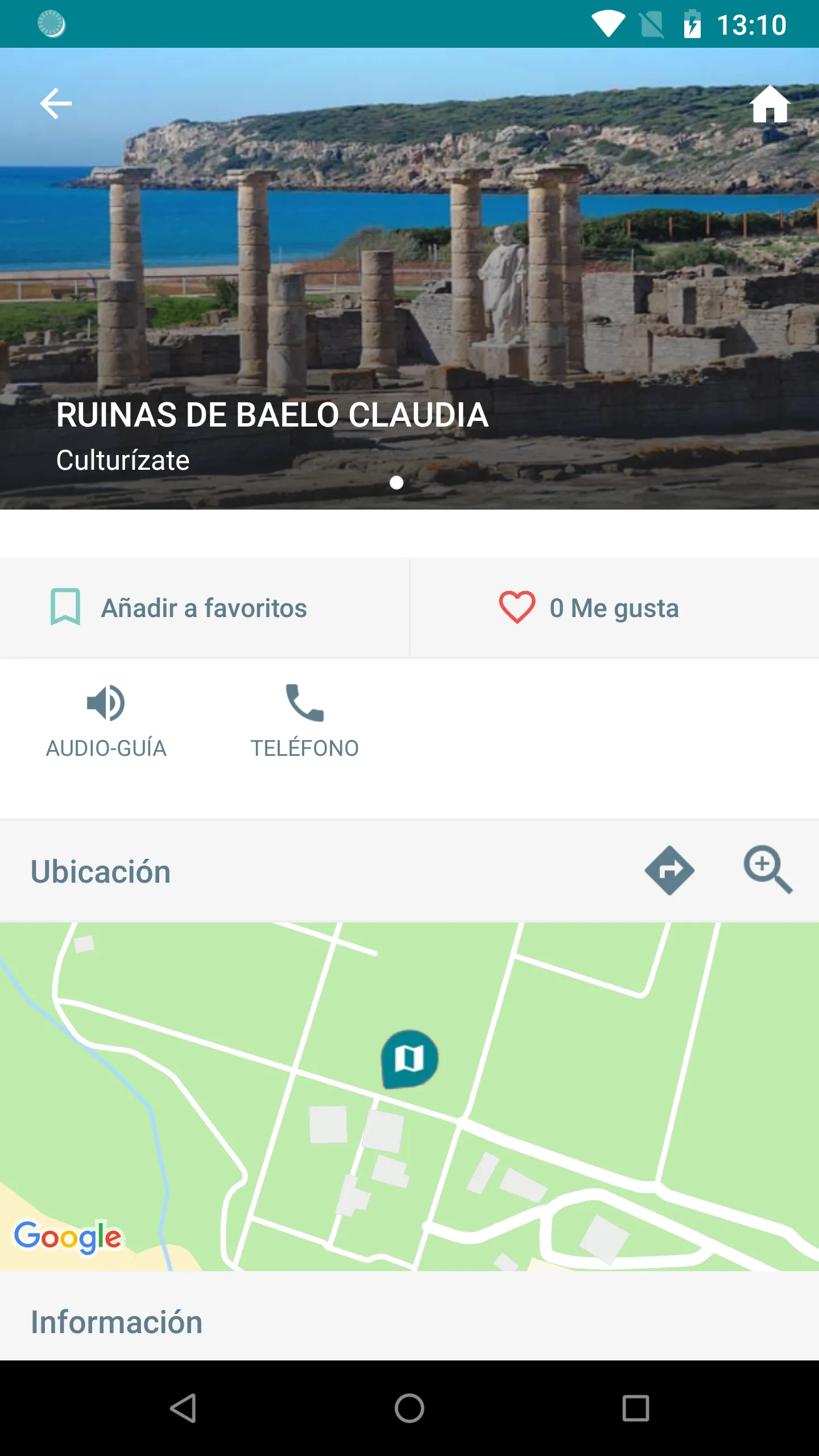 La CocoGuía Tarifa | Indus Appstore | Screenshot