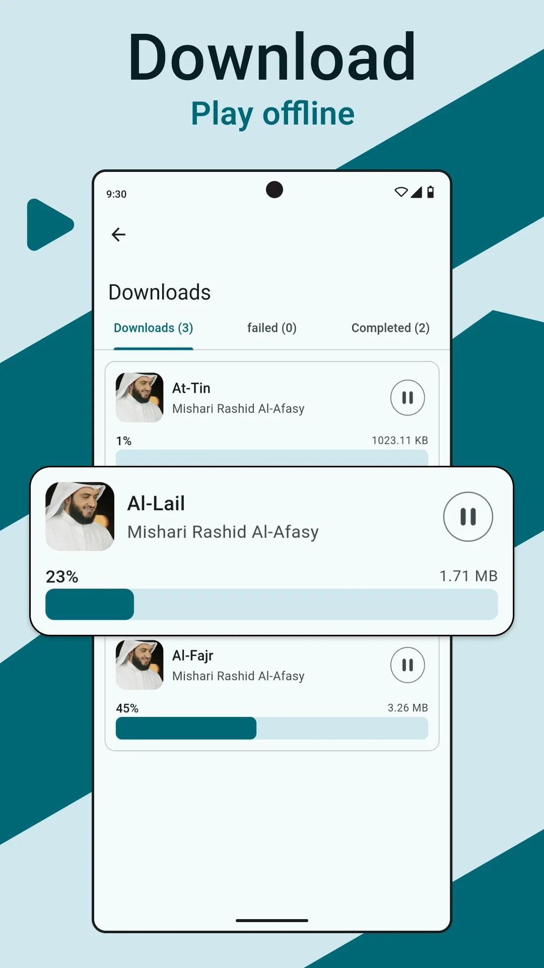 Hear Quran — Offline & Online | Indus Appstore | Screenshot