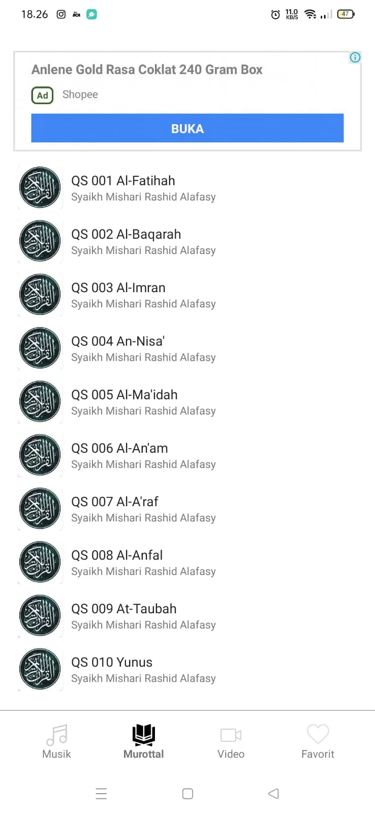 Sholawat Merdu 2024 + Qur'an | Indus Appstore | Screenshot