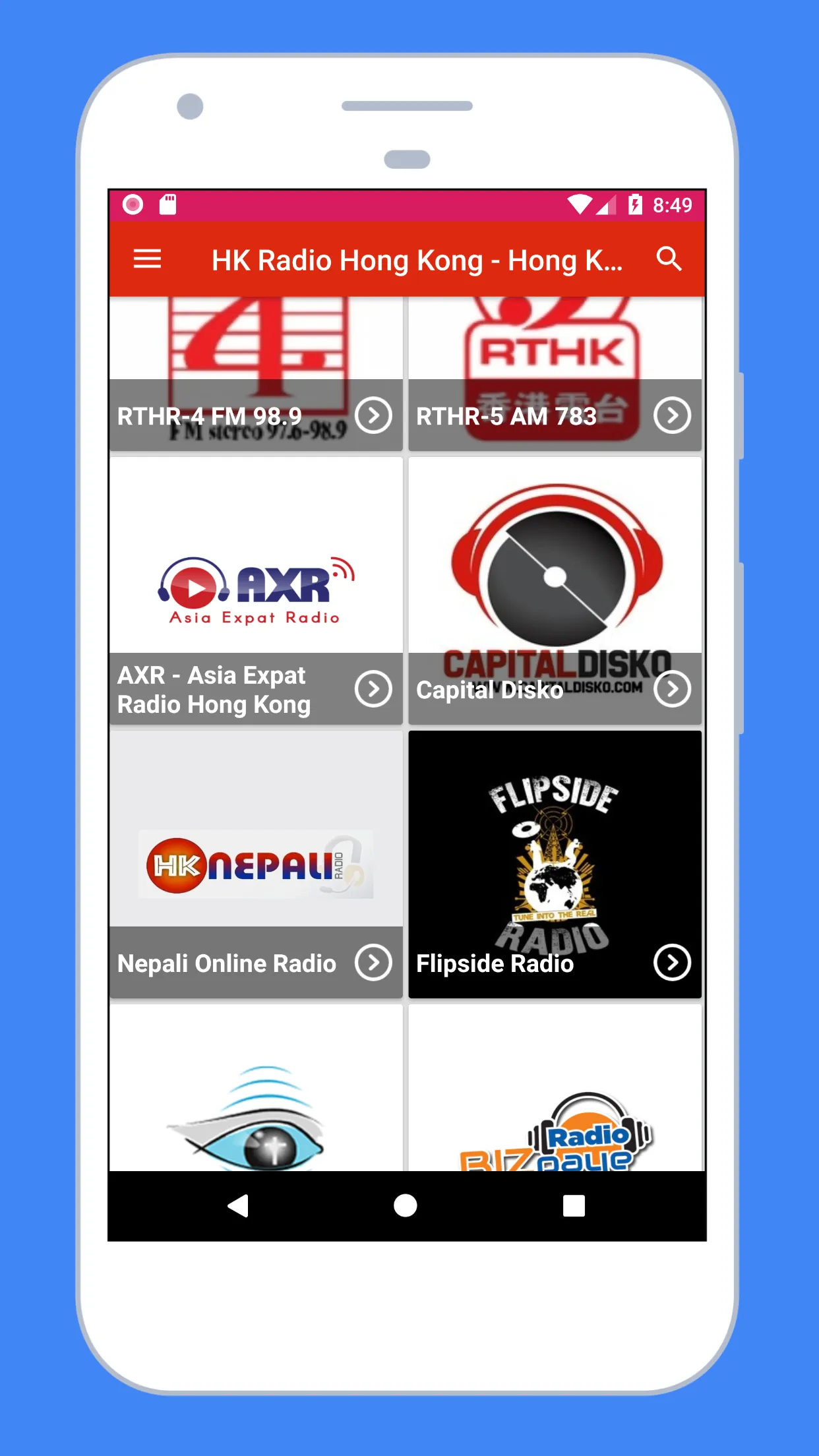 Radio Hong Kong - FM Radio HK | Indus Appstore | Screenshot