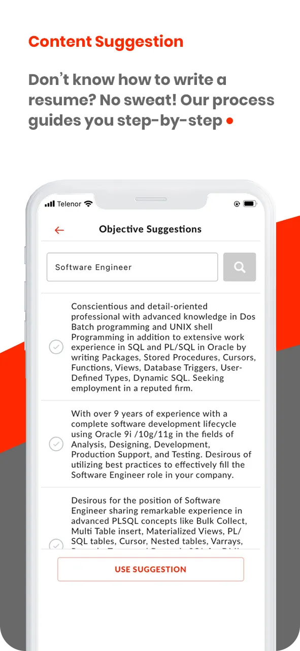 Resume Inc. | Indus Appstore | Screenshot