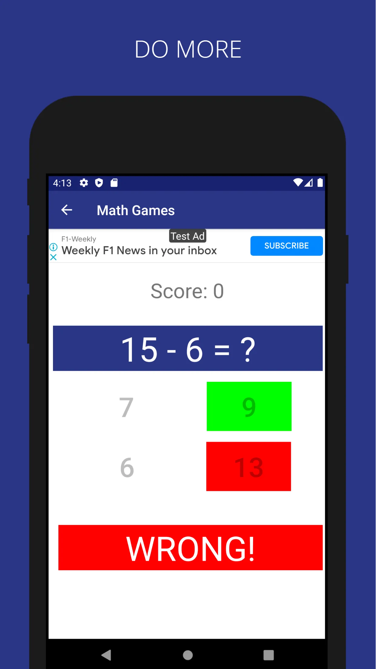 Math Games | Indus Appstore | Screenshot