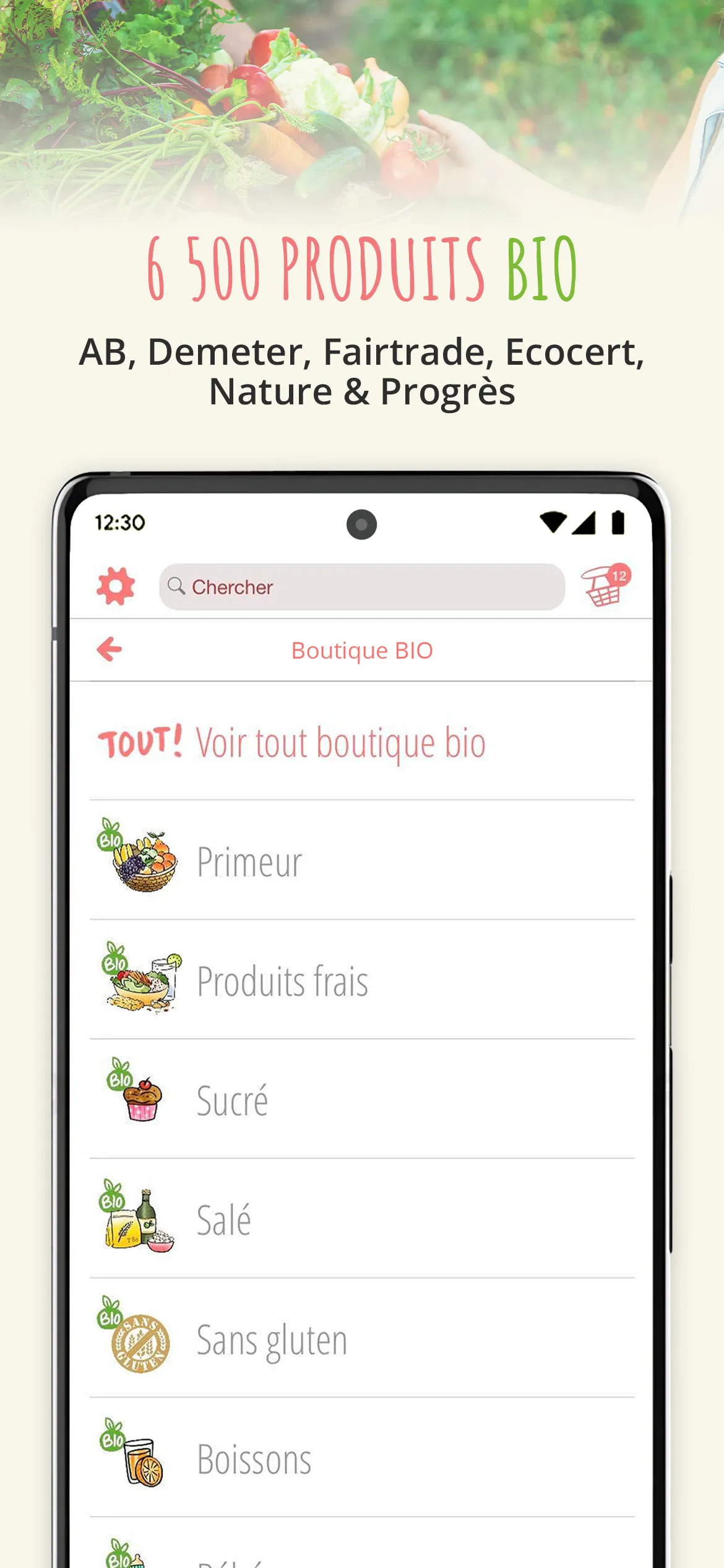 La Belle Vie: courses en ligne | Indus Appstore | Screenshot