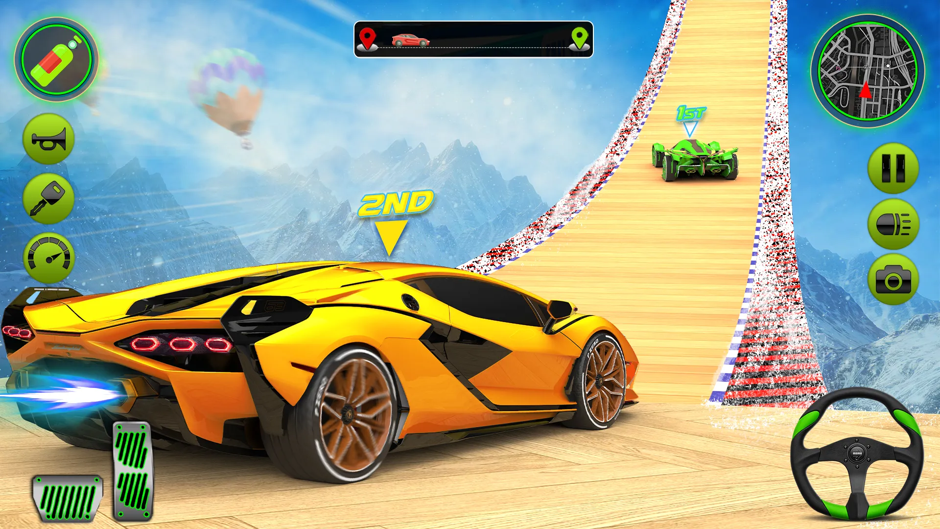 Impossible Mega Ramp Car Stunt | Indus Appstore | Screenshot