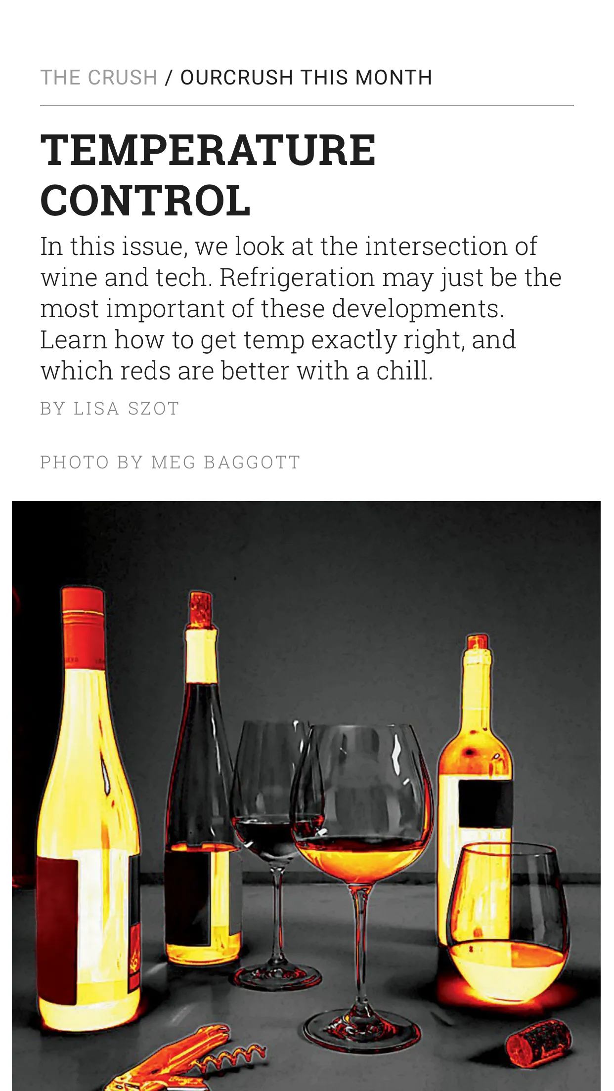 Wine Enthusiast Magazine | Indus Appstore | Screenshot