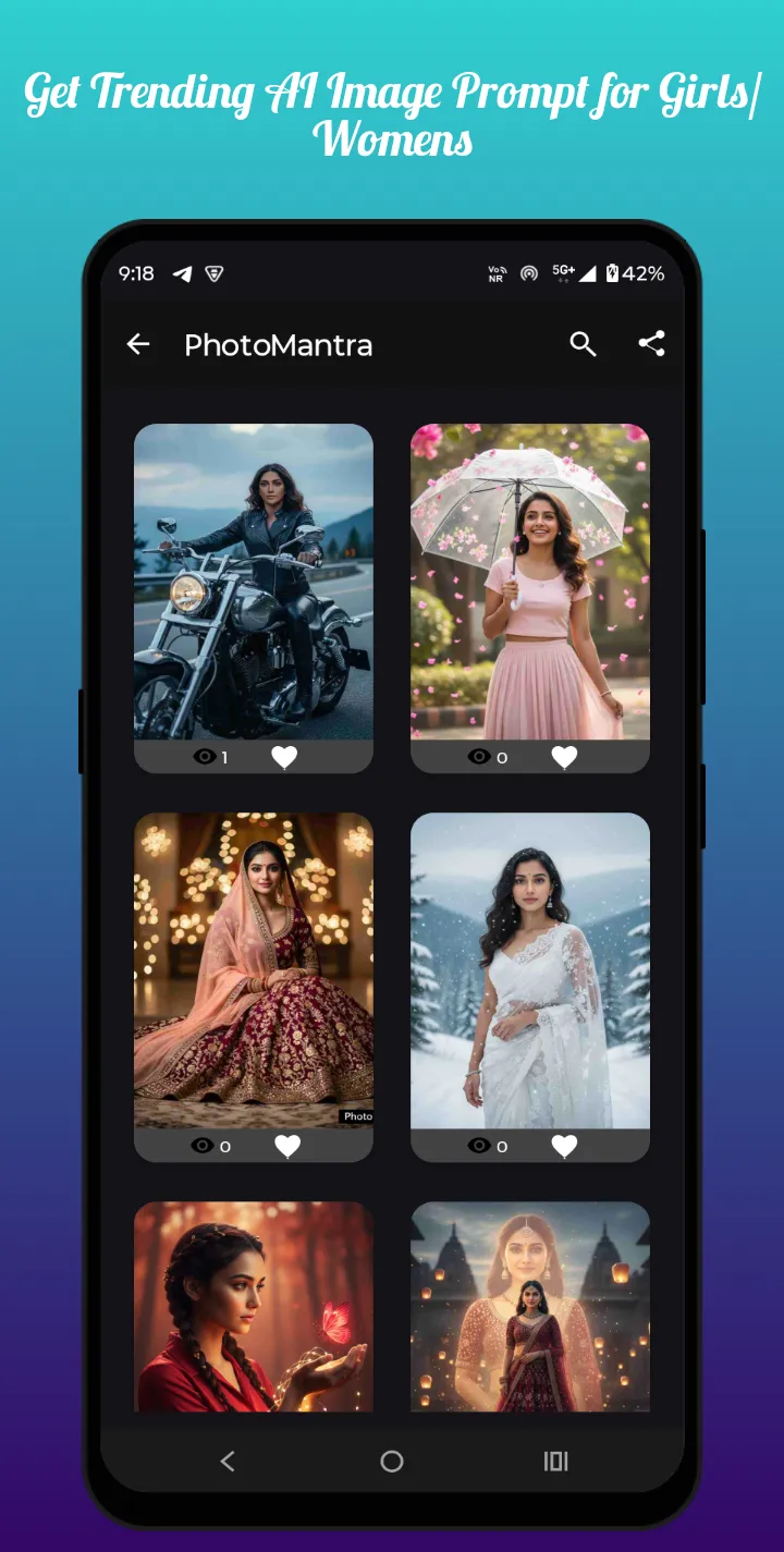 PhotoMantra – AI Image Prompts | Indus Appstore | Screenshot