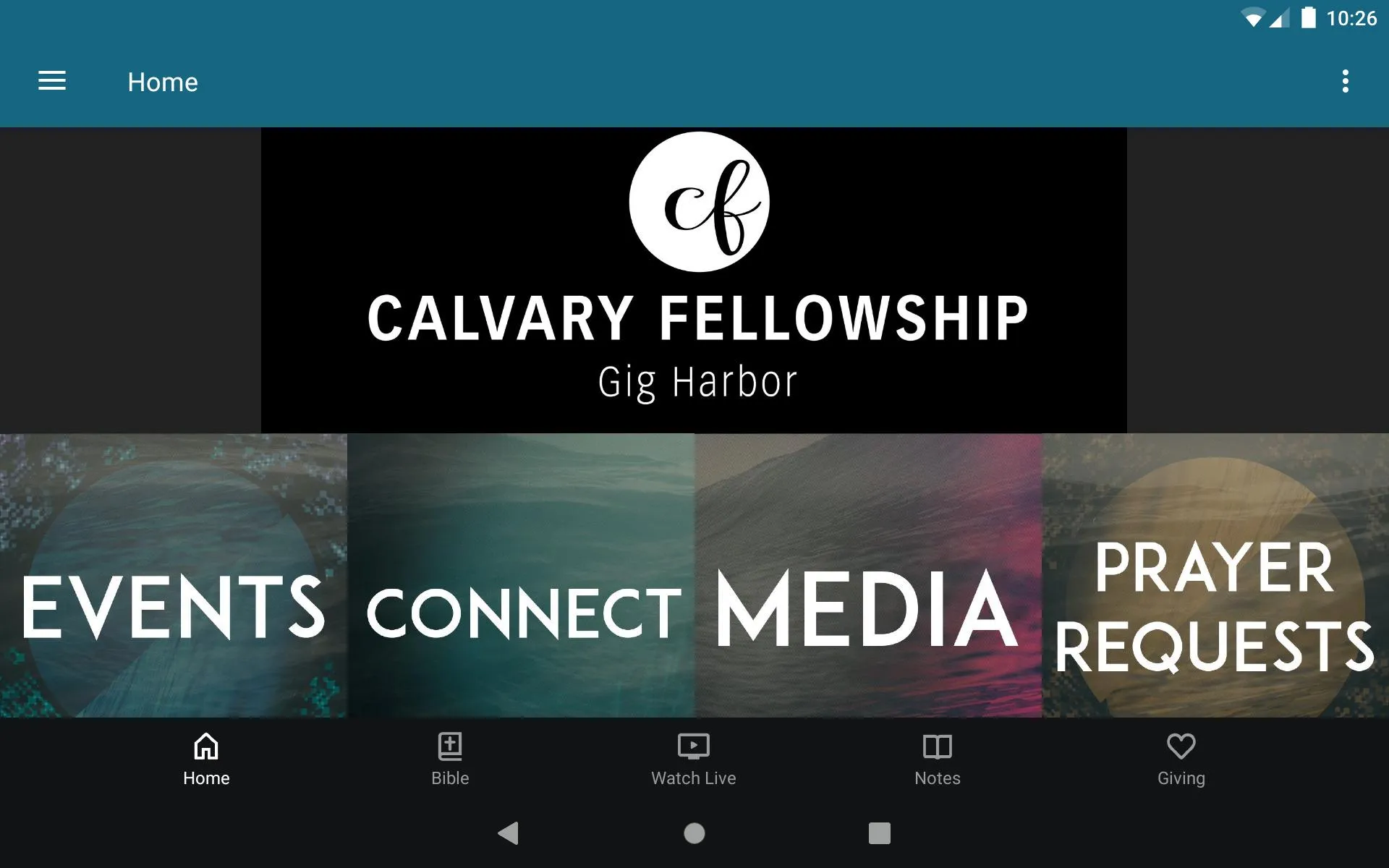 Calvary Fellowship Gig Harbor | Indus Appstore | Screenshot