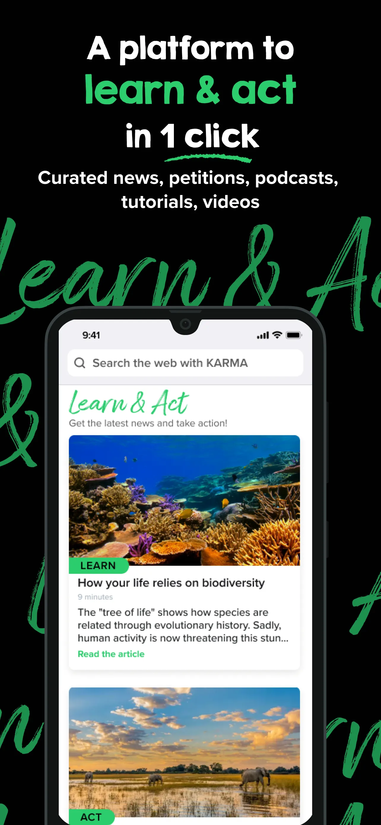 KARMA Search | Indus Appstore | Screenshot