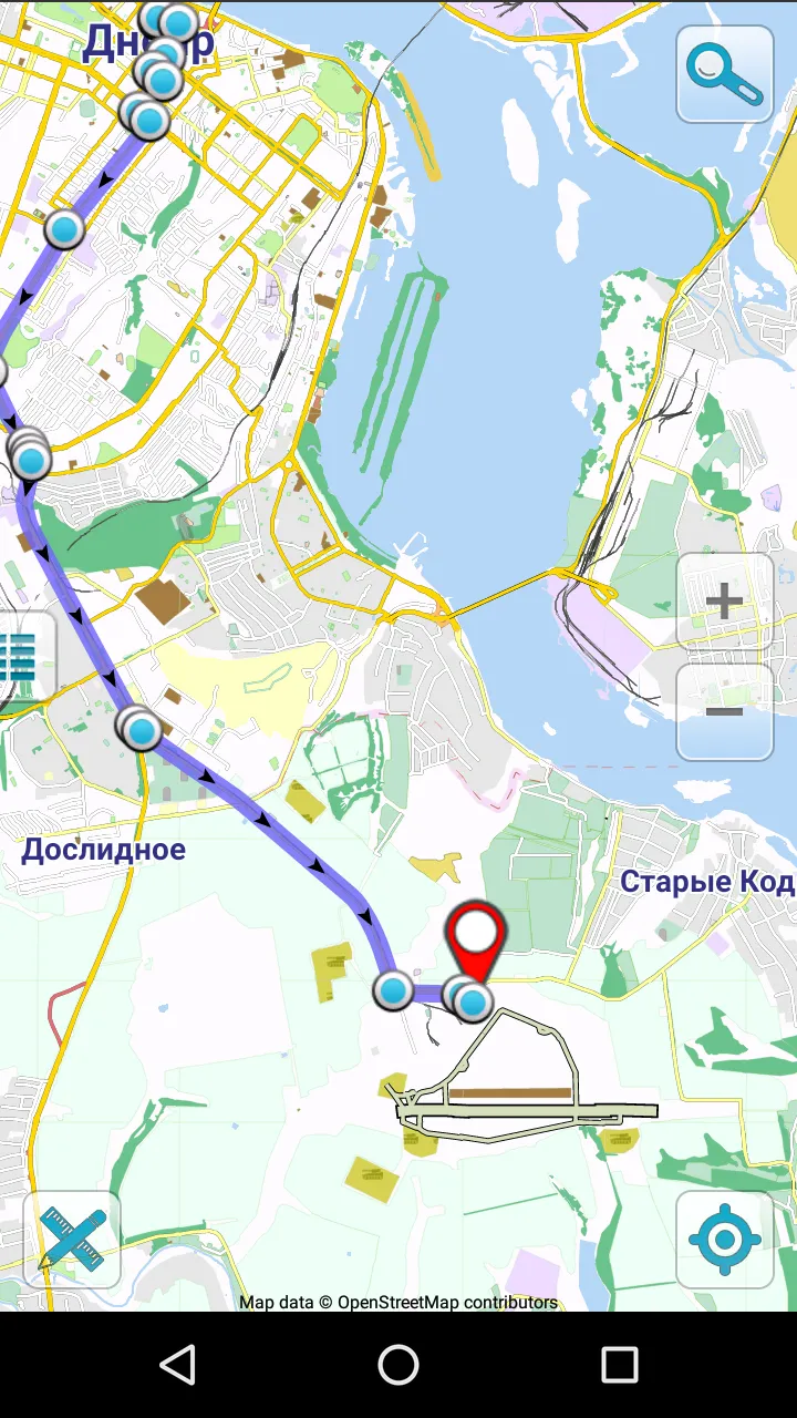 Map of Dnipro offline | Indus Appstore | Screenshot