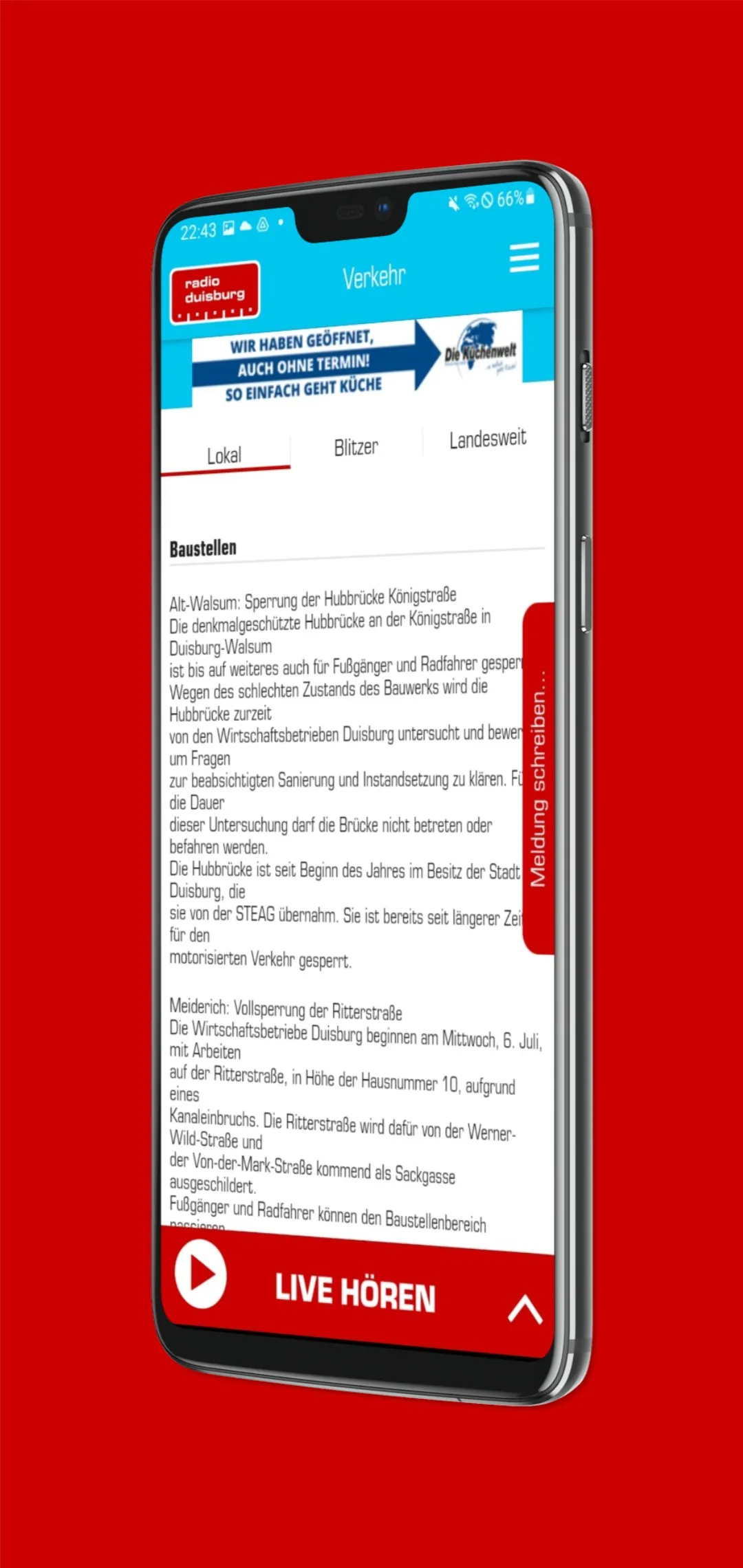 Radio Duisburg | Indus Appstore | Screenshot