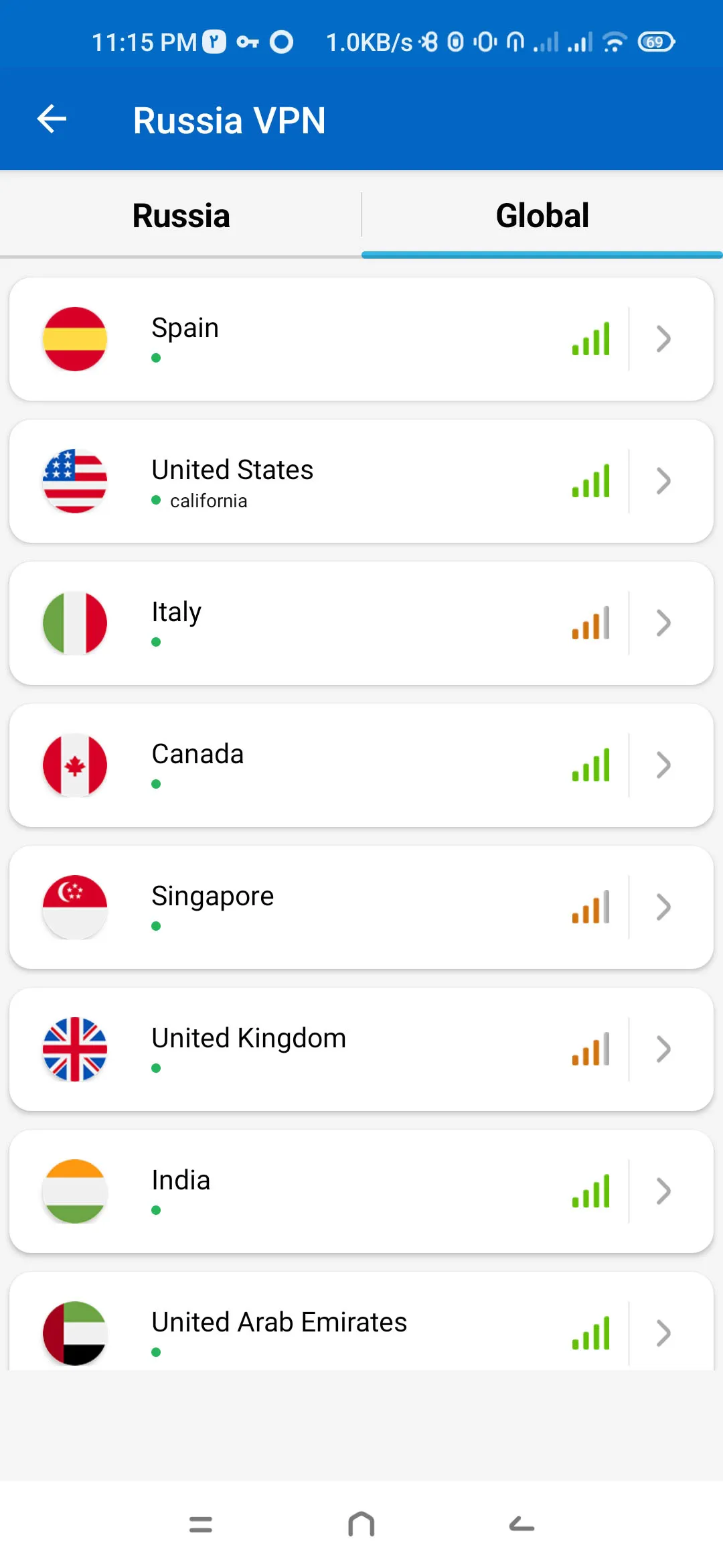 Russia VPN - Fast & Secure | Indus Appstore | Screenshot