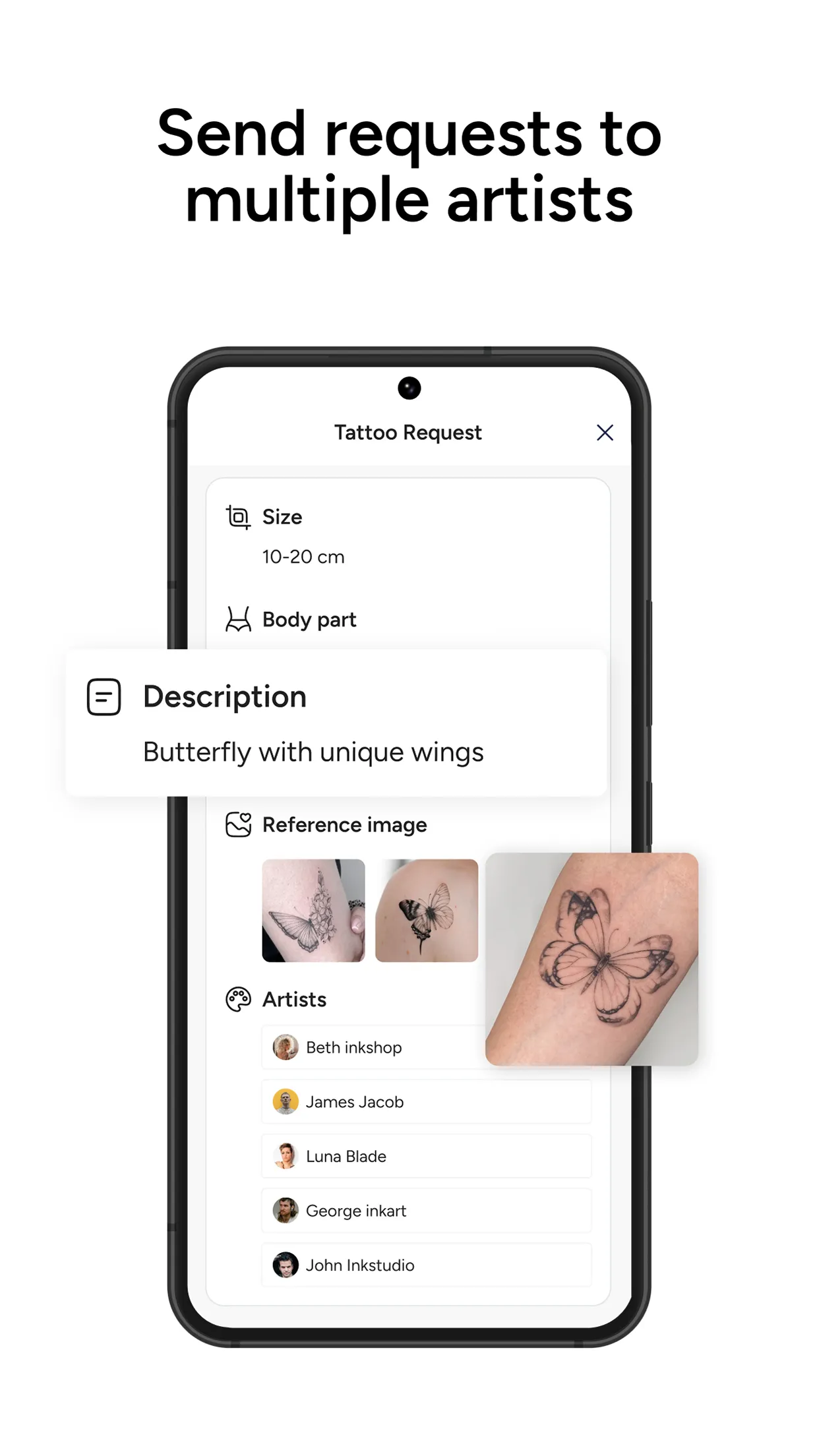 inckd. tattoo | Indus Appstore | Screenshot