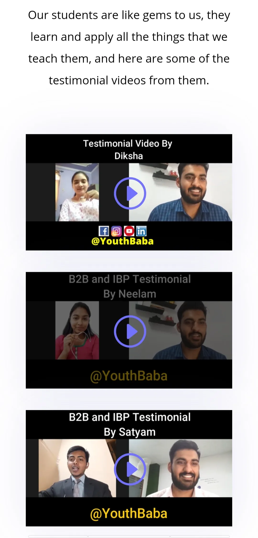 YouthBaba Academy | Indus Appstore | Screenshot