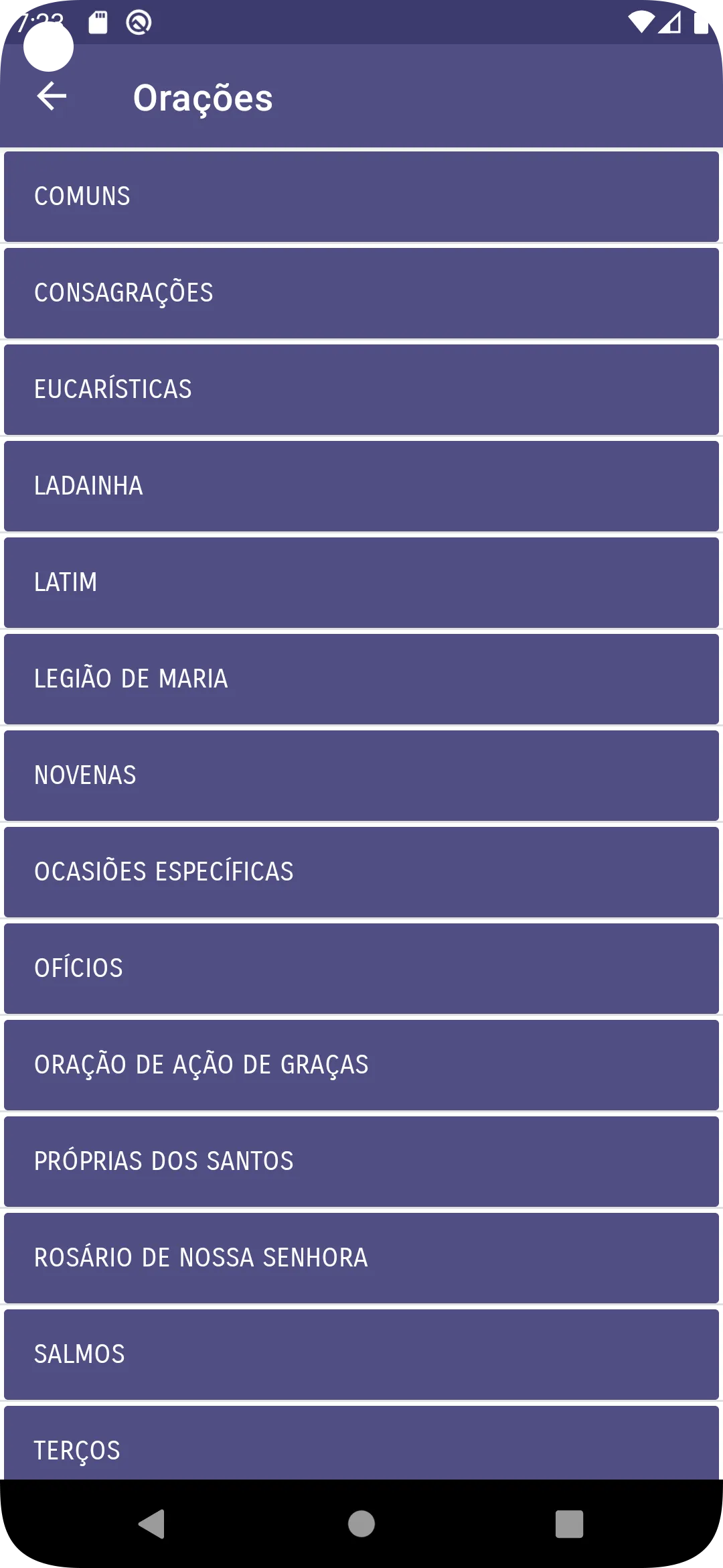 Oração Diária | Indus Appstore | Screenshot