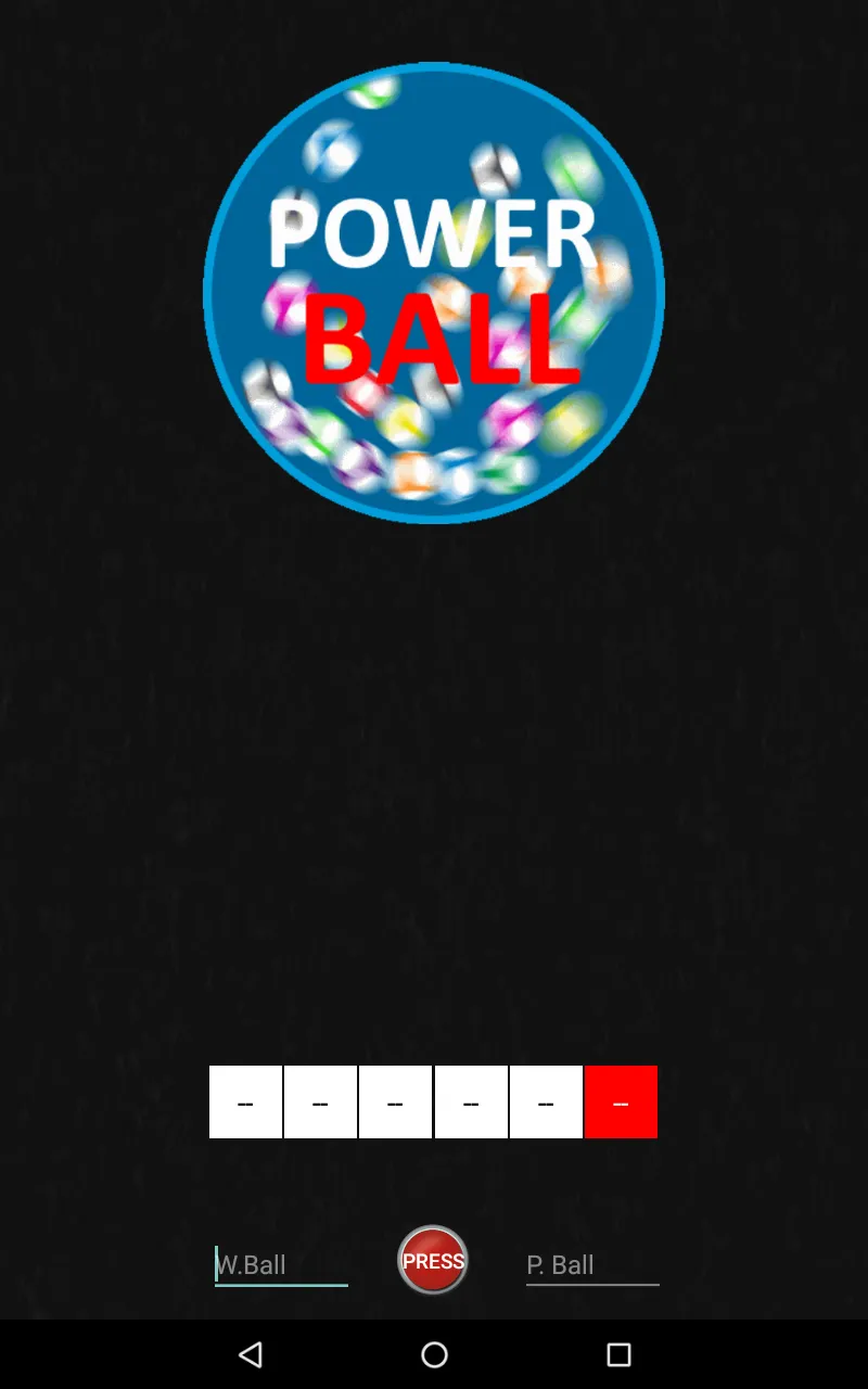 Powerball Lucky Generator | Indus Appstore | Screenshot