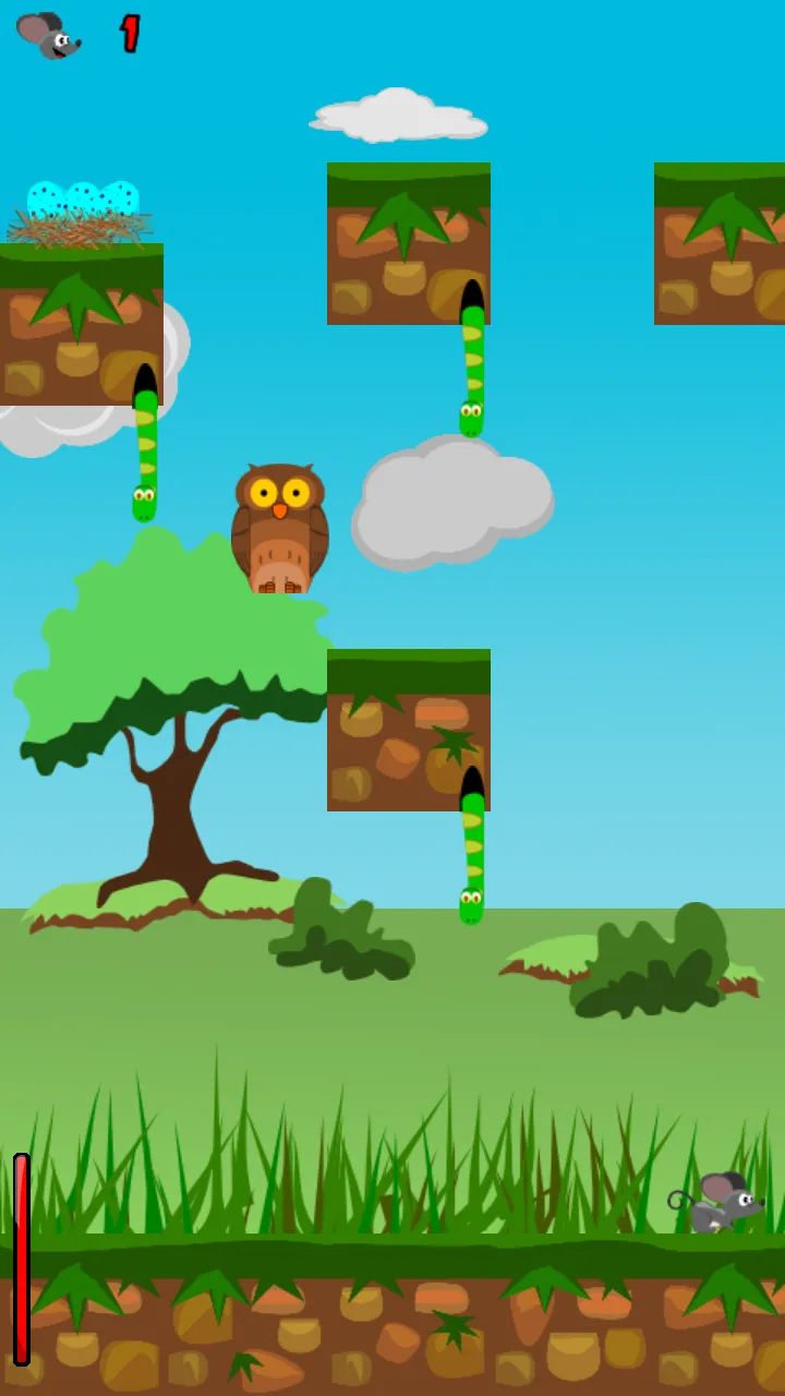 Feed'em-A flappy owl fun game! | Indus Appstore | Screenshot