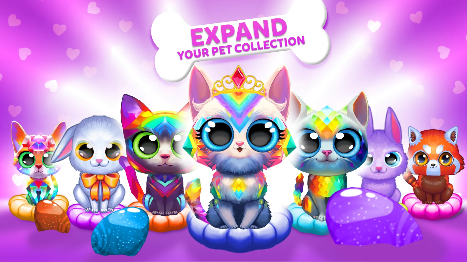 Merge Cute Animals: Pets Games | Indus Appstore | Screenshot