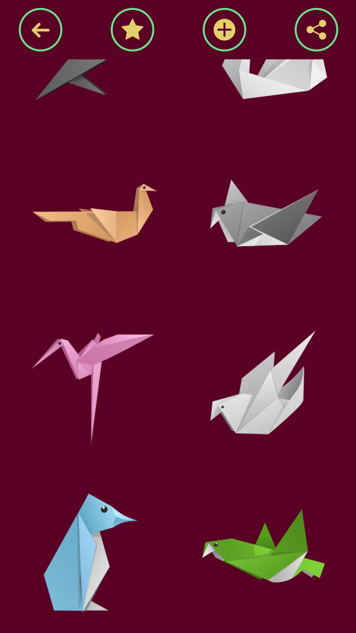 Origami Birds From Paper | Indus Appstore | Screenshot