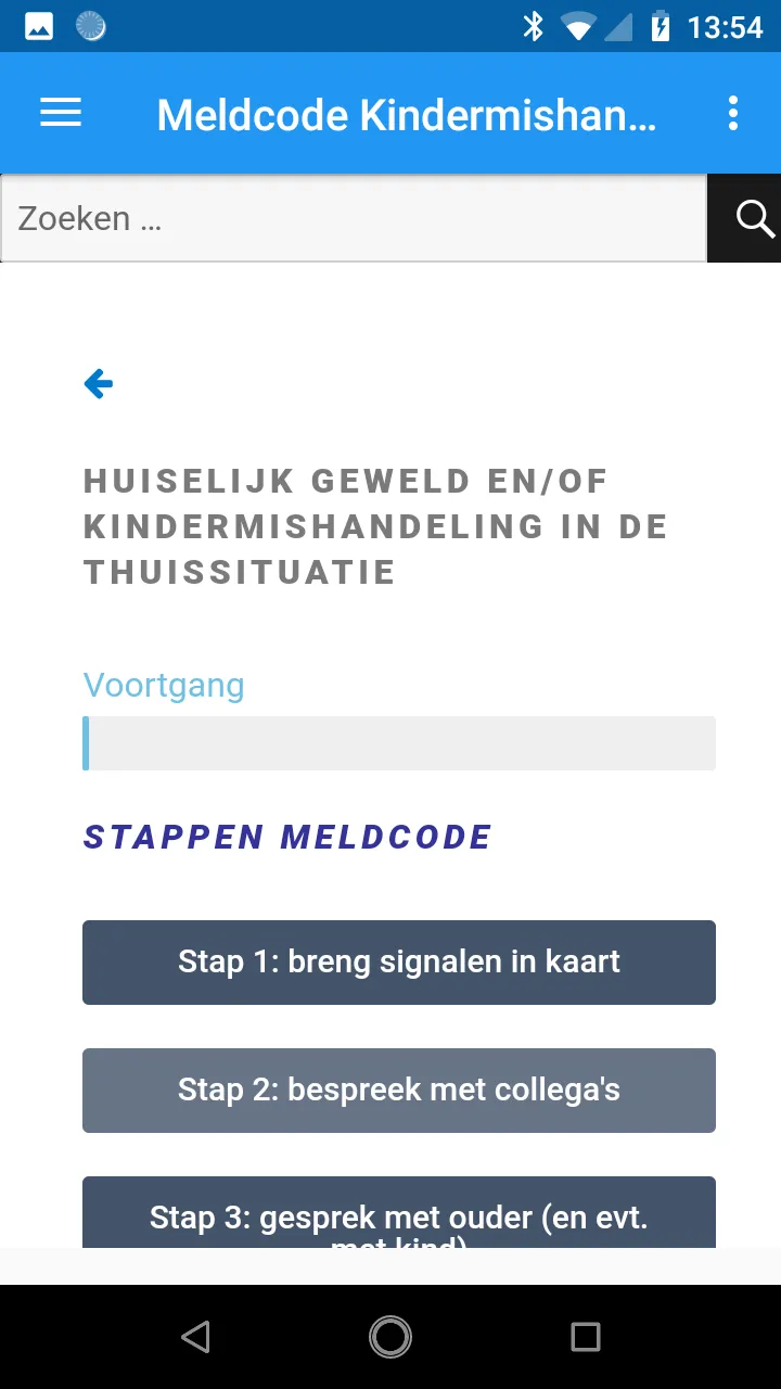 Meldcode Kindermishandeling | Indus Appstore | Screenshot