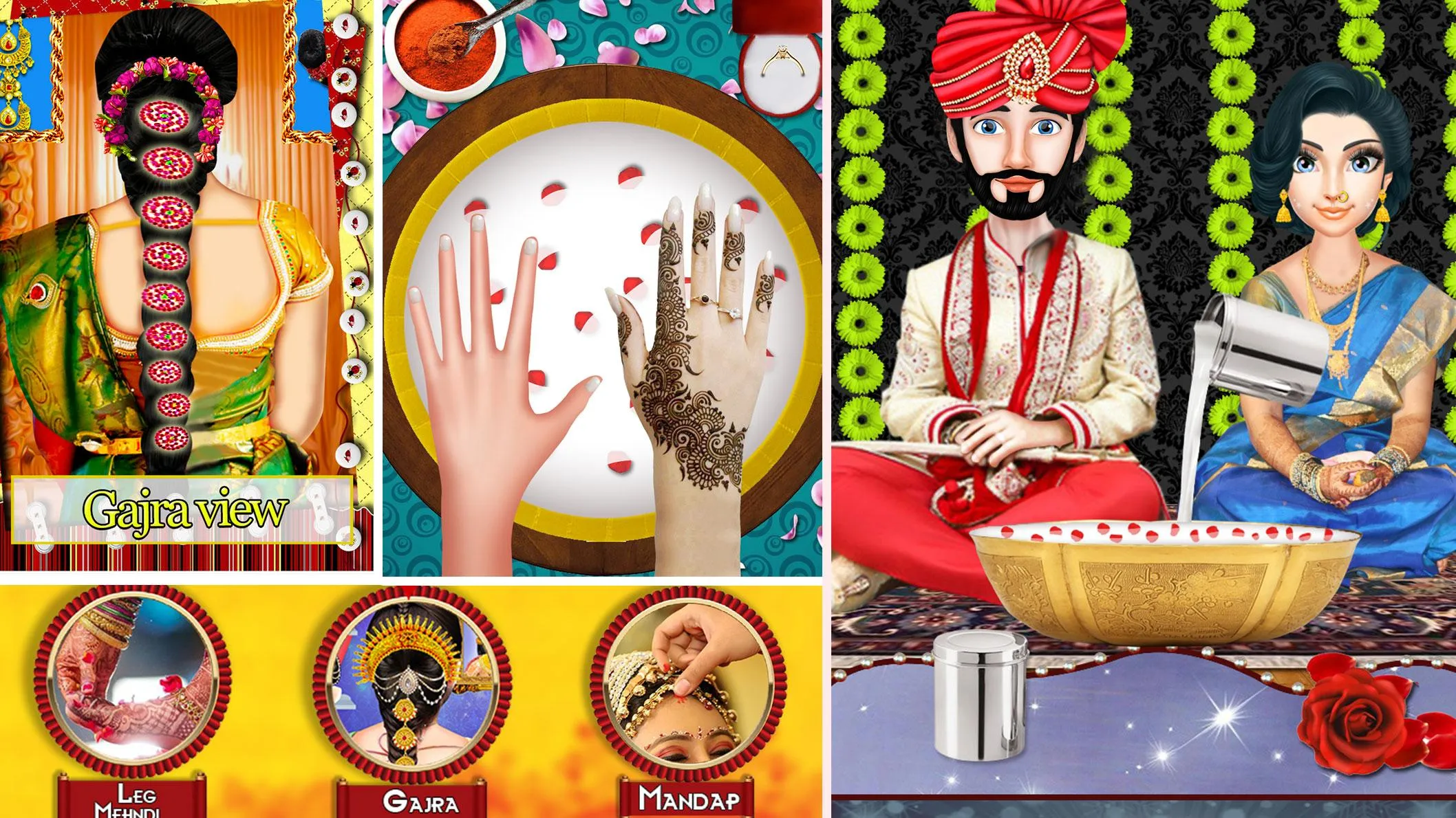 Indian Hindu Wedding Girl Game | Indus Appstore | Screenshot