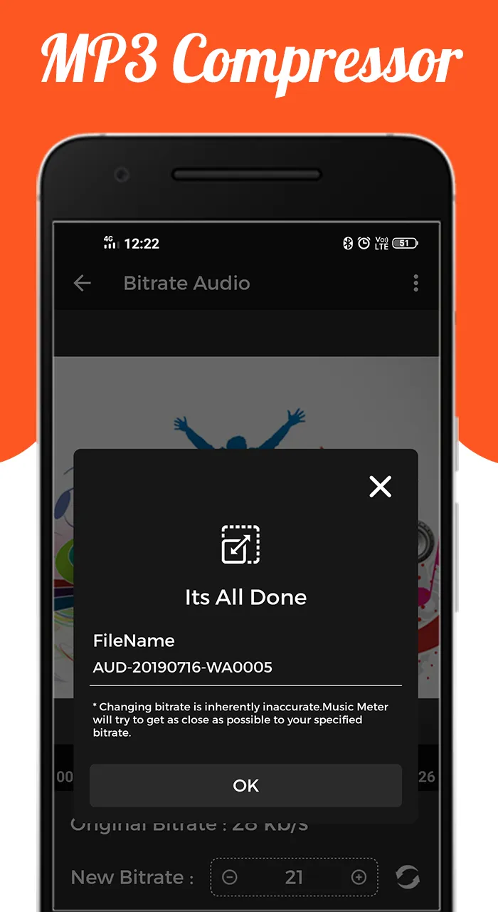 Audio : MP3 Compressor | Indus Appstore | Screenshot