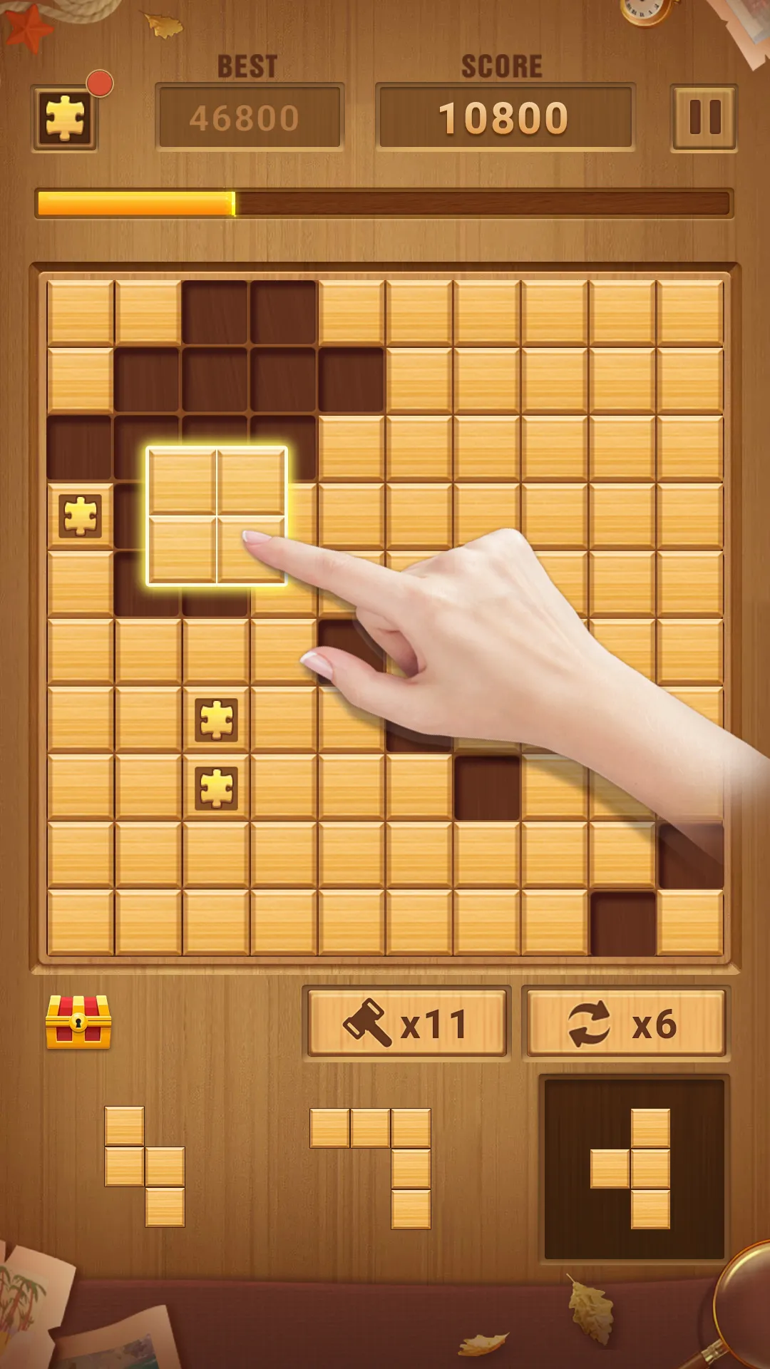 Block Puzzle - Wood Block | Indus Appstore | Screenshot