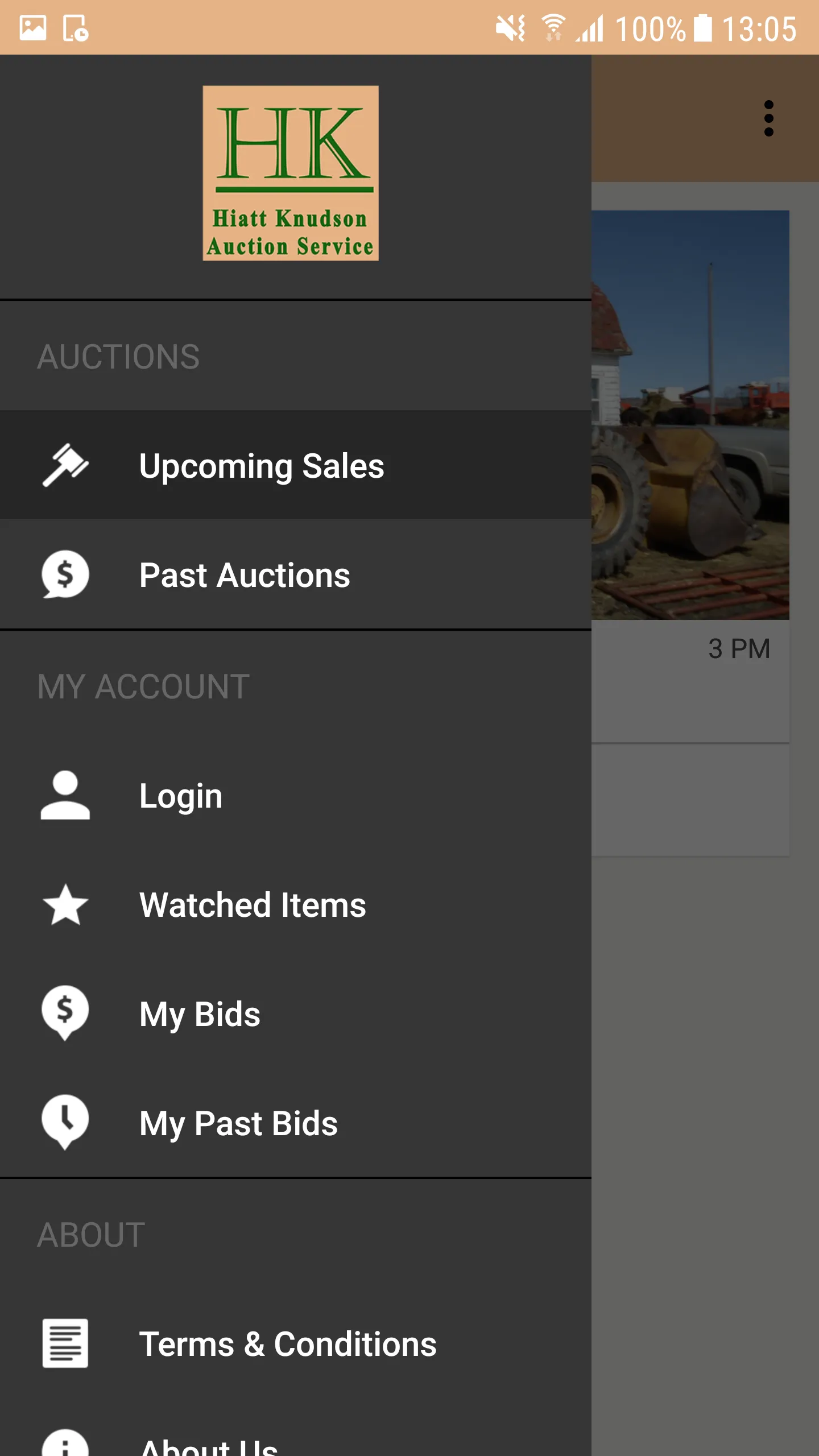 Hiatt Knudson Auctions | Indus Appstore | Screenshot